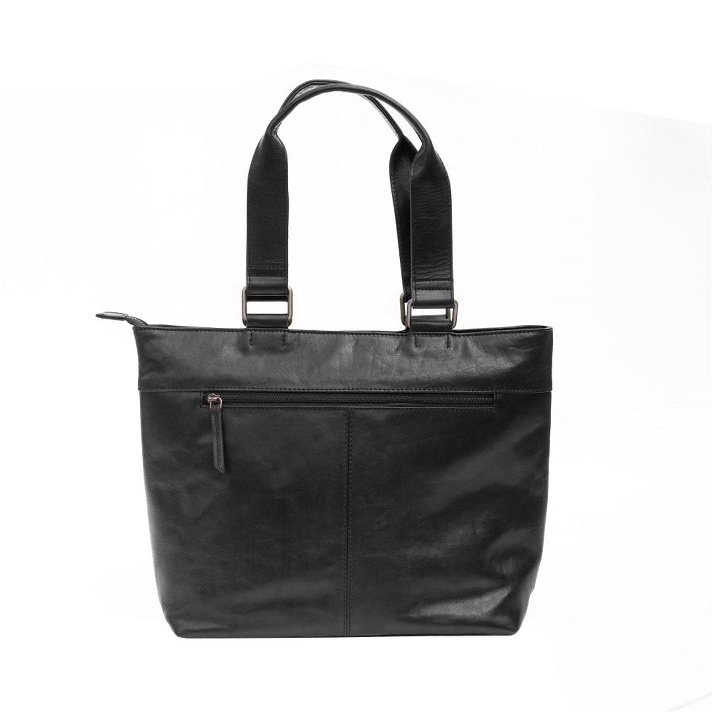 Black - PRIMEHIDE Leather - Orion Womens Laptop Bag – 2006 - 3