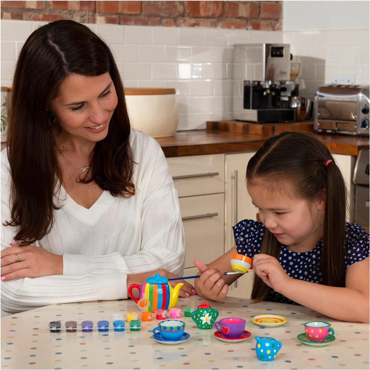 Multi - Galt - Paint A Tea Set - 3