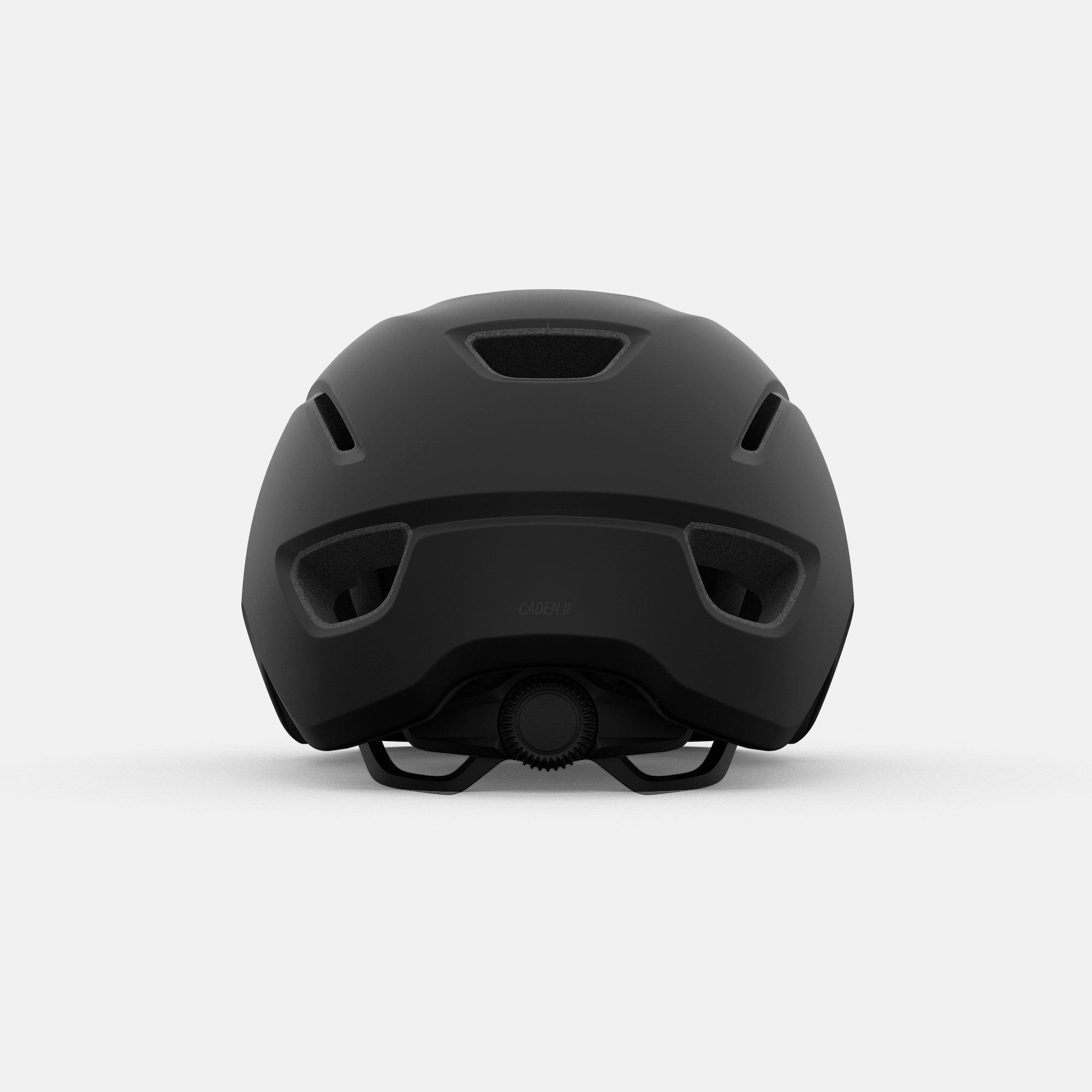 Matte Black - Giro - Unisex Adults Caden II Urban Road Helmet - 3