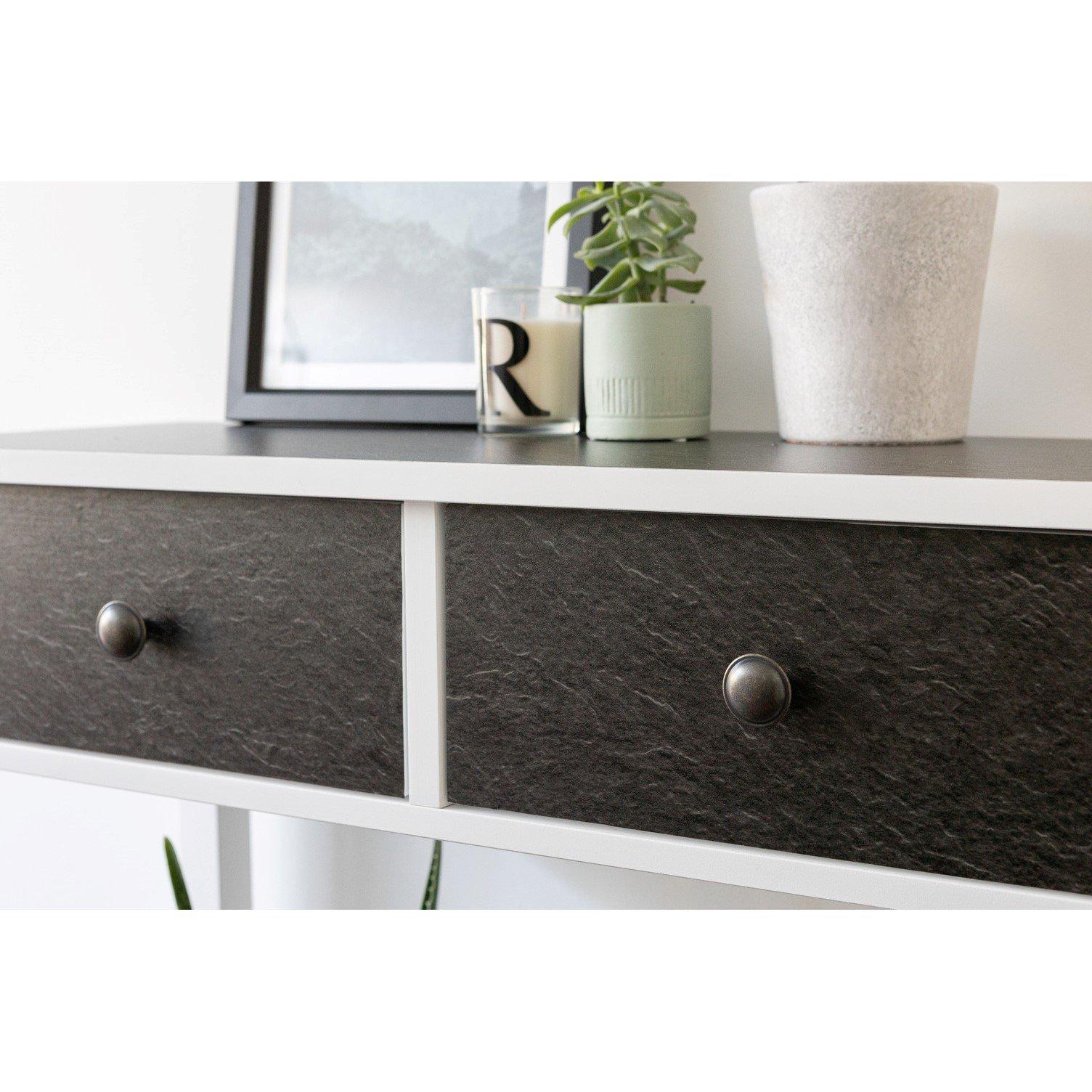 Black - D C Fix - dc fix Black Slate Self Adhesive Vinyl Wrap - 4