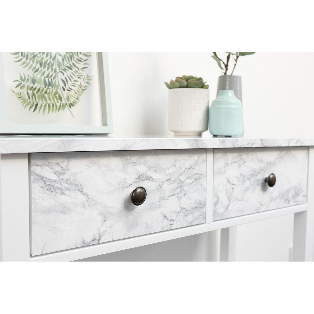 Silver - D C Fix - dc fix Cortes Silver Self Adhesive Vinyl Wrap - 3