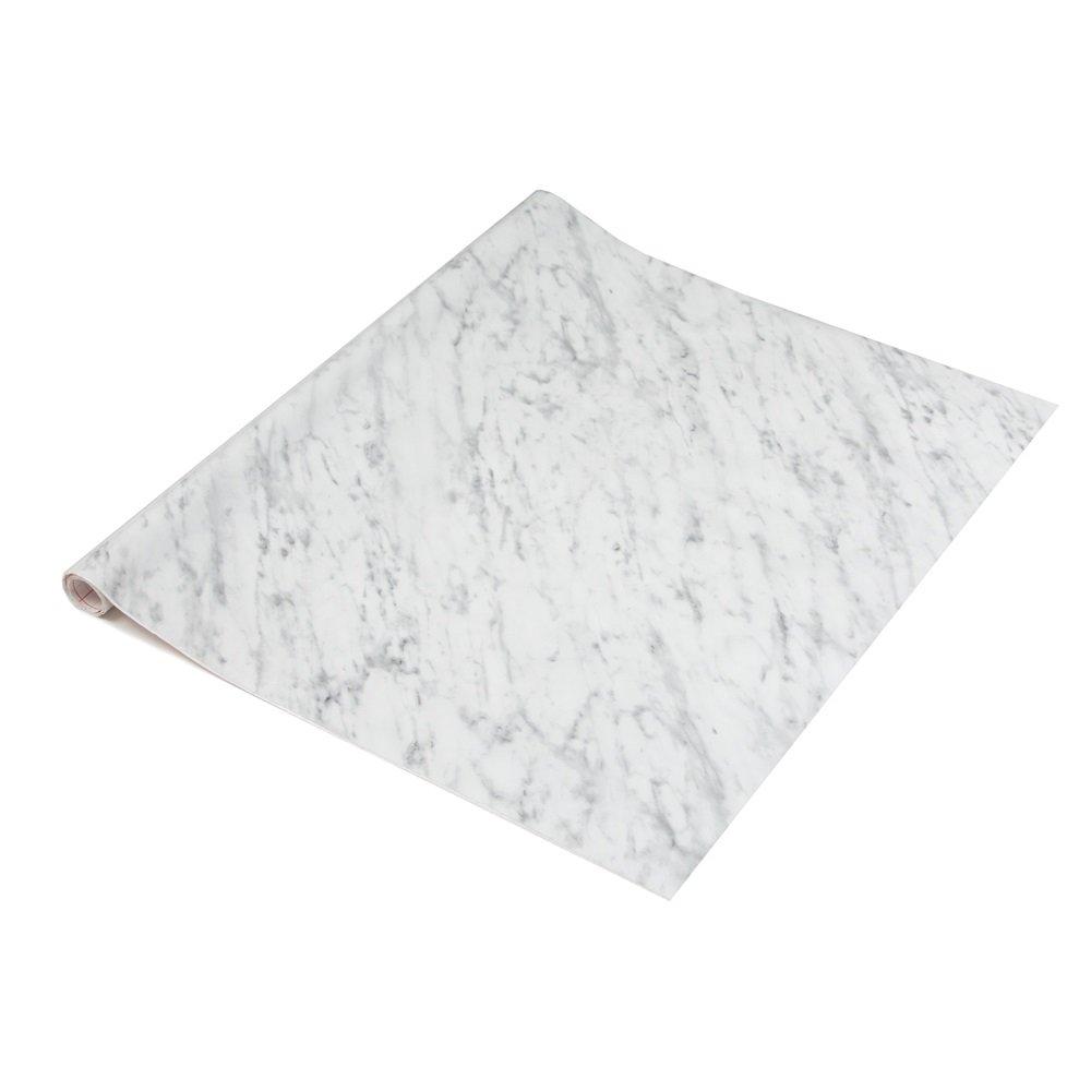 Grey - D C Fix - dc fix Marble Carrara Gry Self Adhesive Vinyl Wrap - 1