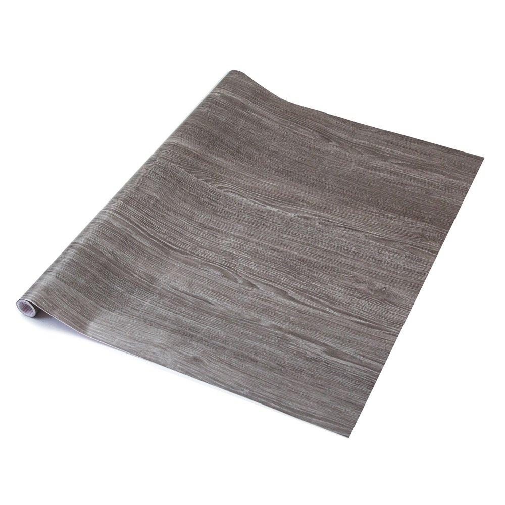 Grey - D C Fix - dc fix Oak Sheffield Grey Self Adhesive Vinyl Wrap - 1