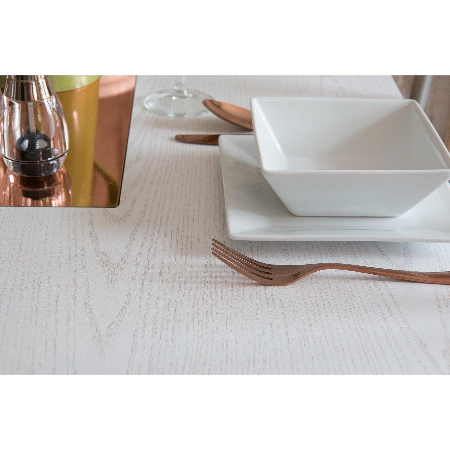 White - D C Fix - dc fix Pearlwood White Self Adhesive Vinyl Wrap - 2