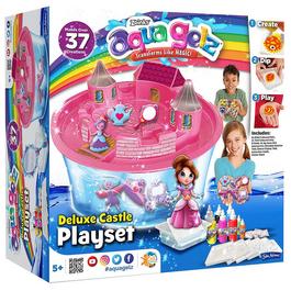 John Adams GAME AQUAGELZ DELUXE CASTLE PLAYSET PINK