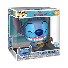 FUNKO POP Jumbo: Stitch w Uke