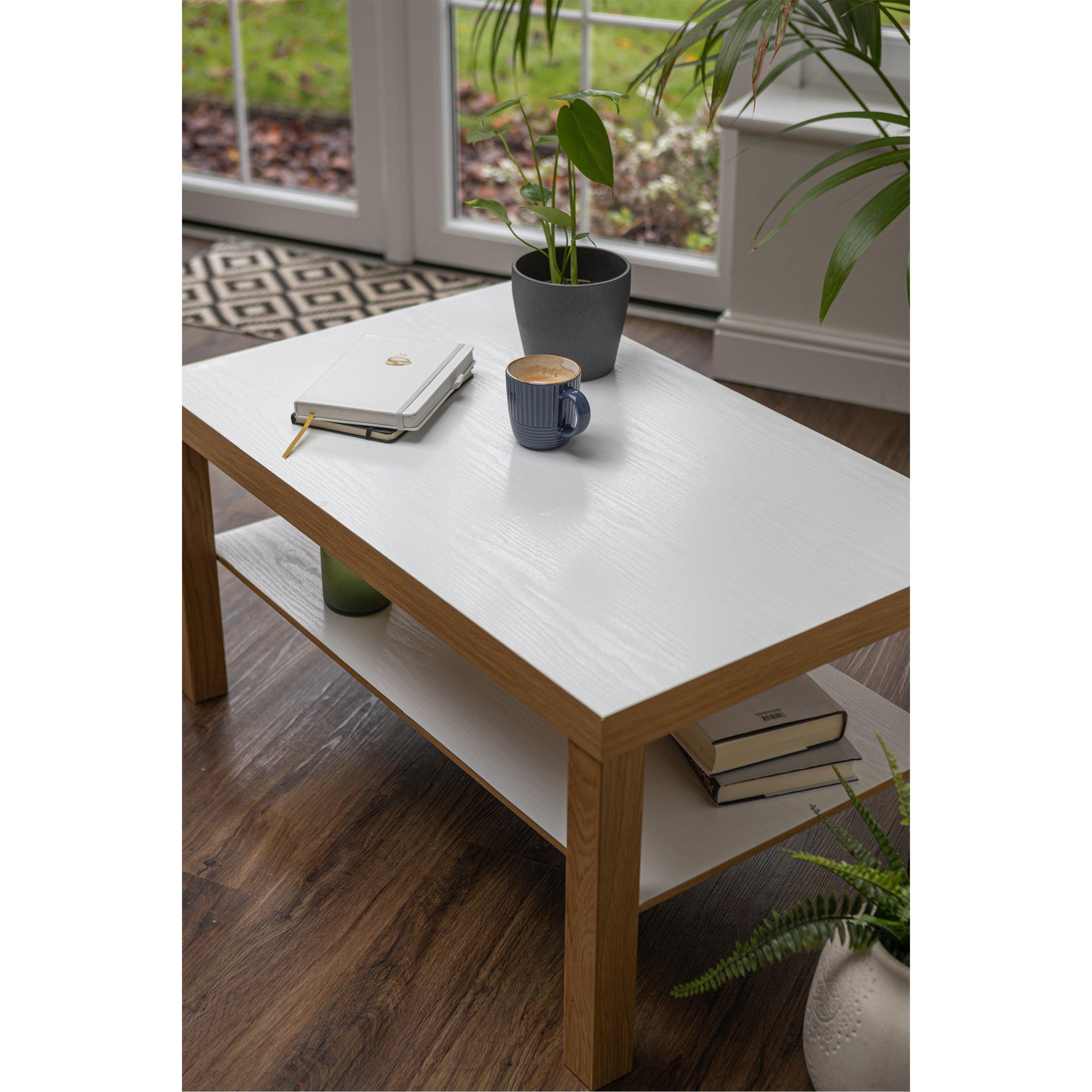 White - D C Fix - dc fix Whitewood Matt Self Adhesive Vinyl Wrap - 3