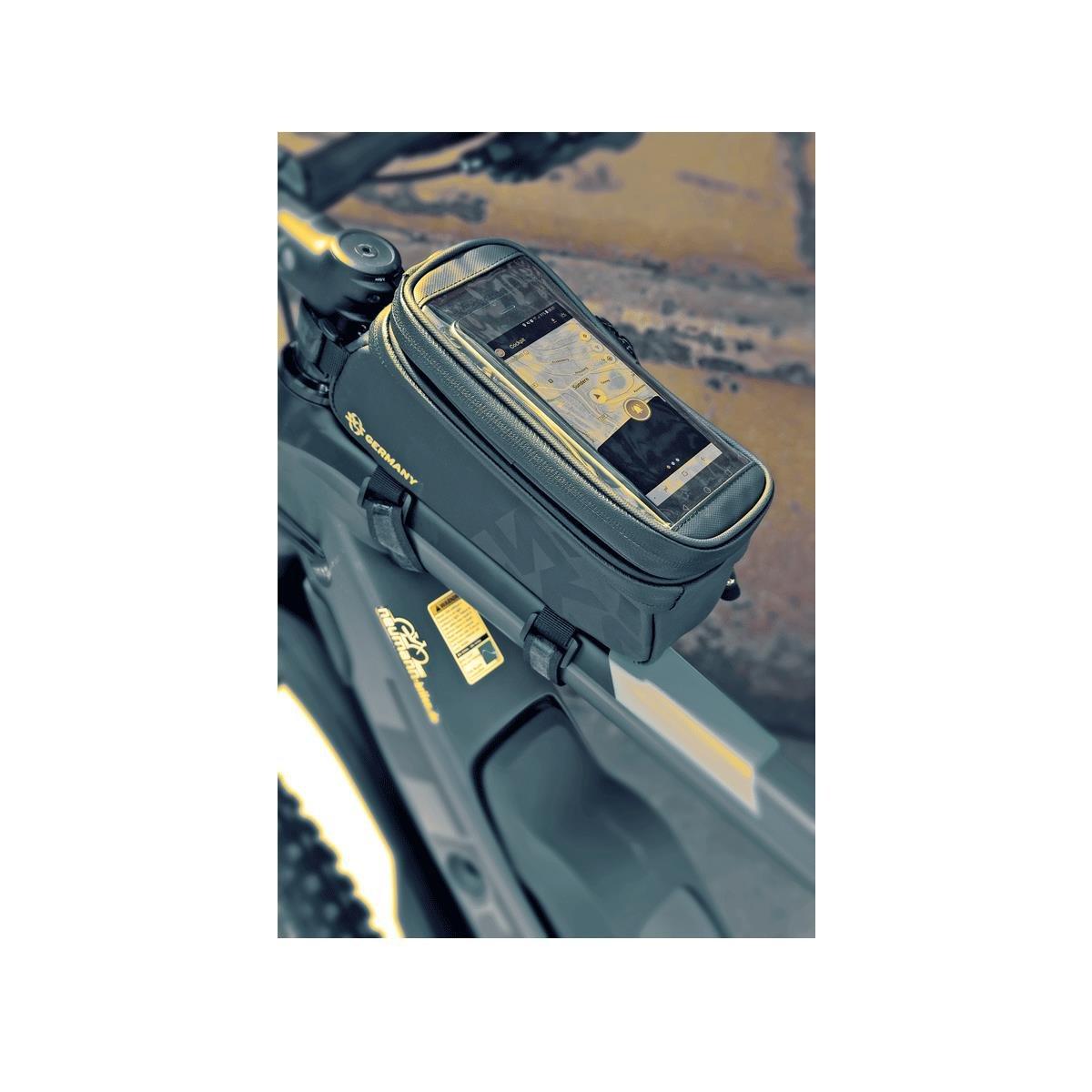 Black - SKS - Explorer Smart Toptube Pack With Phone Pocket - 4