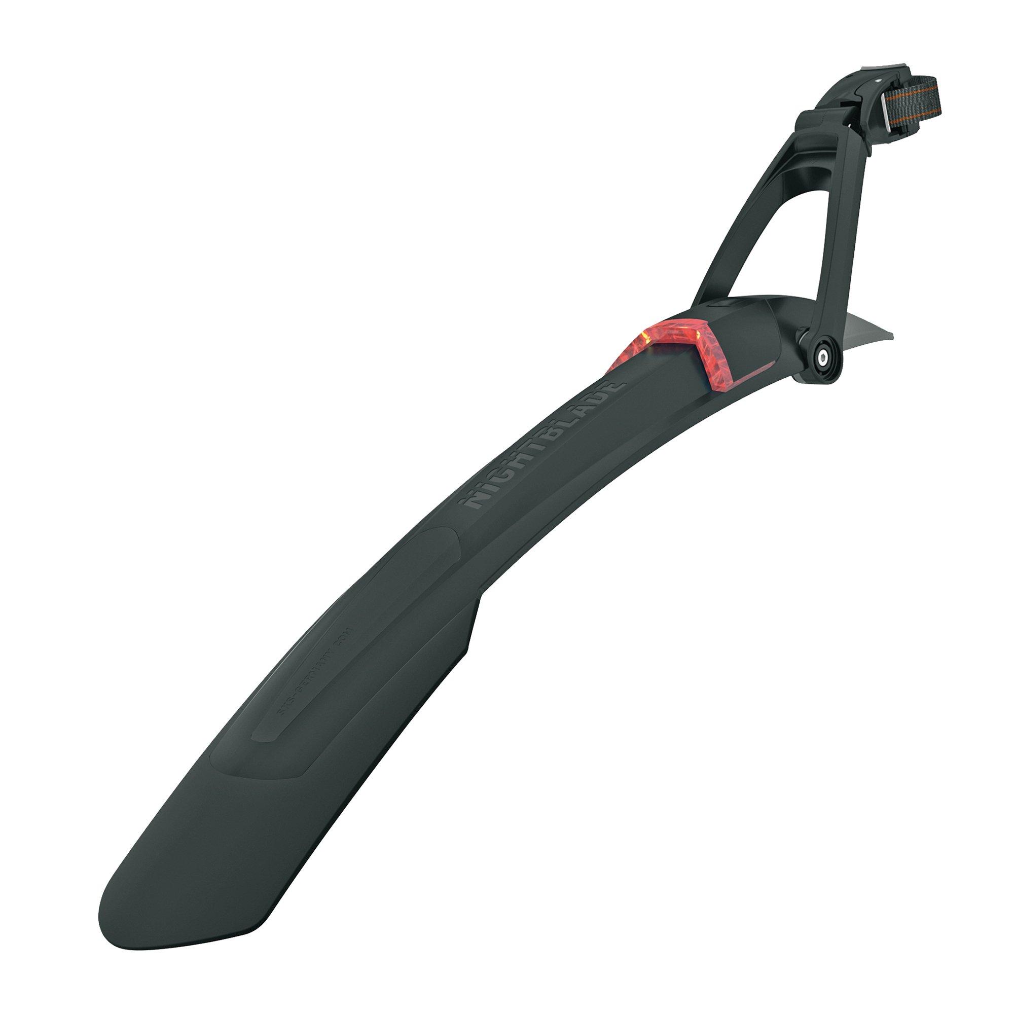Black - SKS - NIGHTBLADE MUDGUARD with Integrated Light - 2