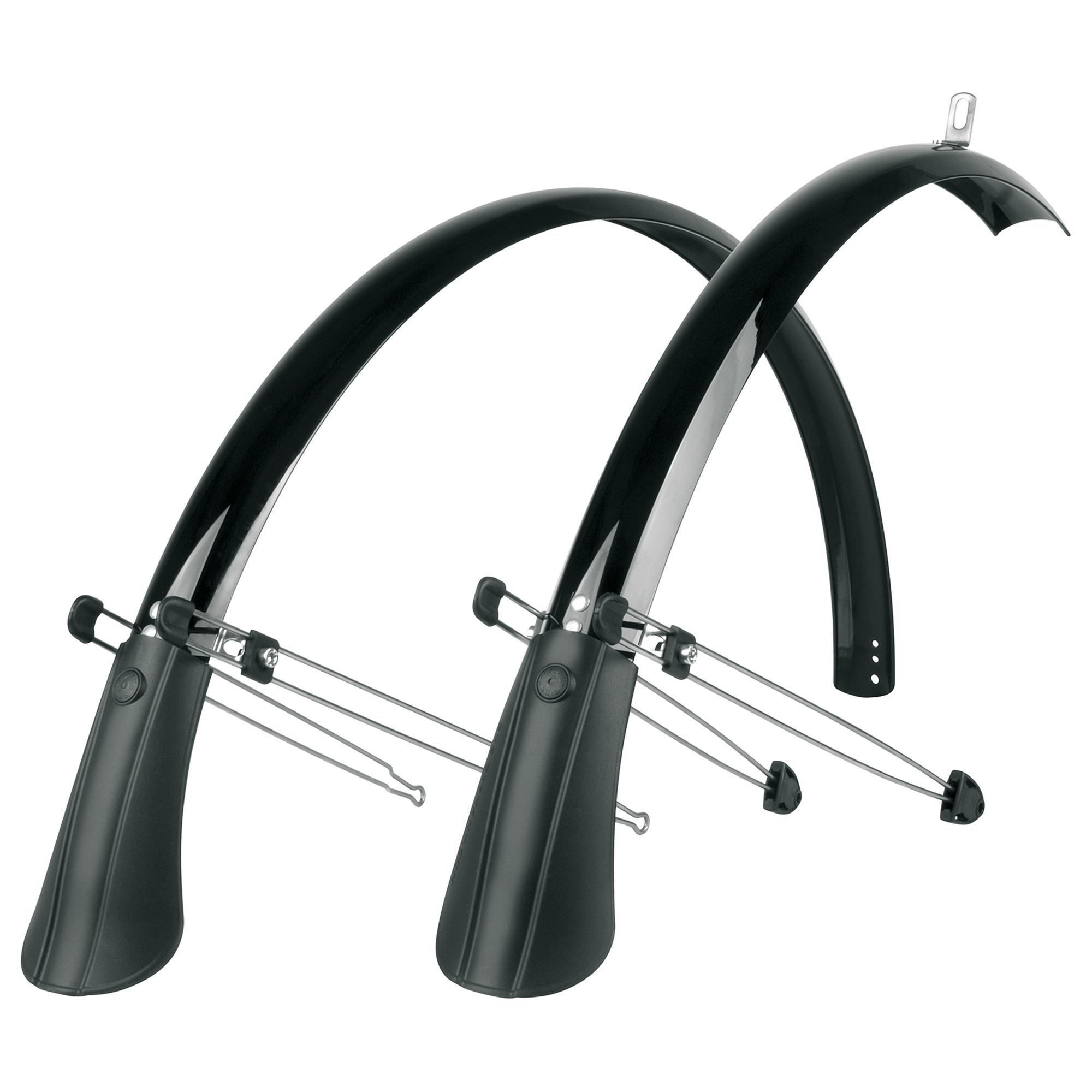 SKS Commuter Mudguard Set With Spoiler, Black, 60mm/26"" Inch - Image 5