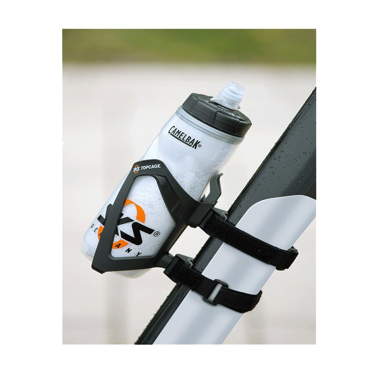 Sks  Anywhere Bottle Cage Adapter Including Topcage - Black