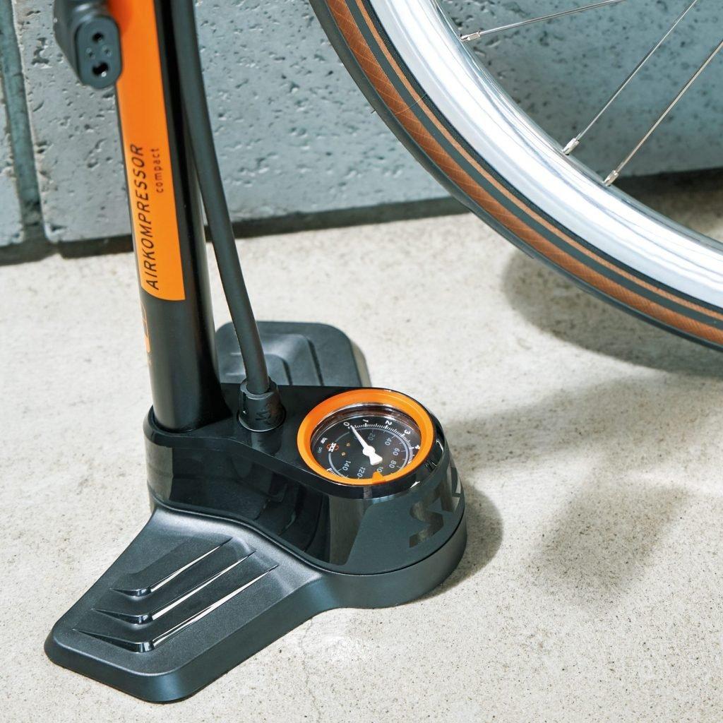 Black - SKS - Airkompressor Compact 10.0 Floor Pump - 4