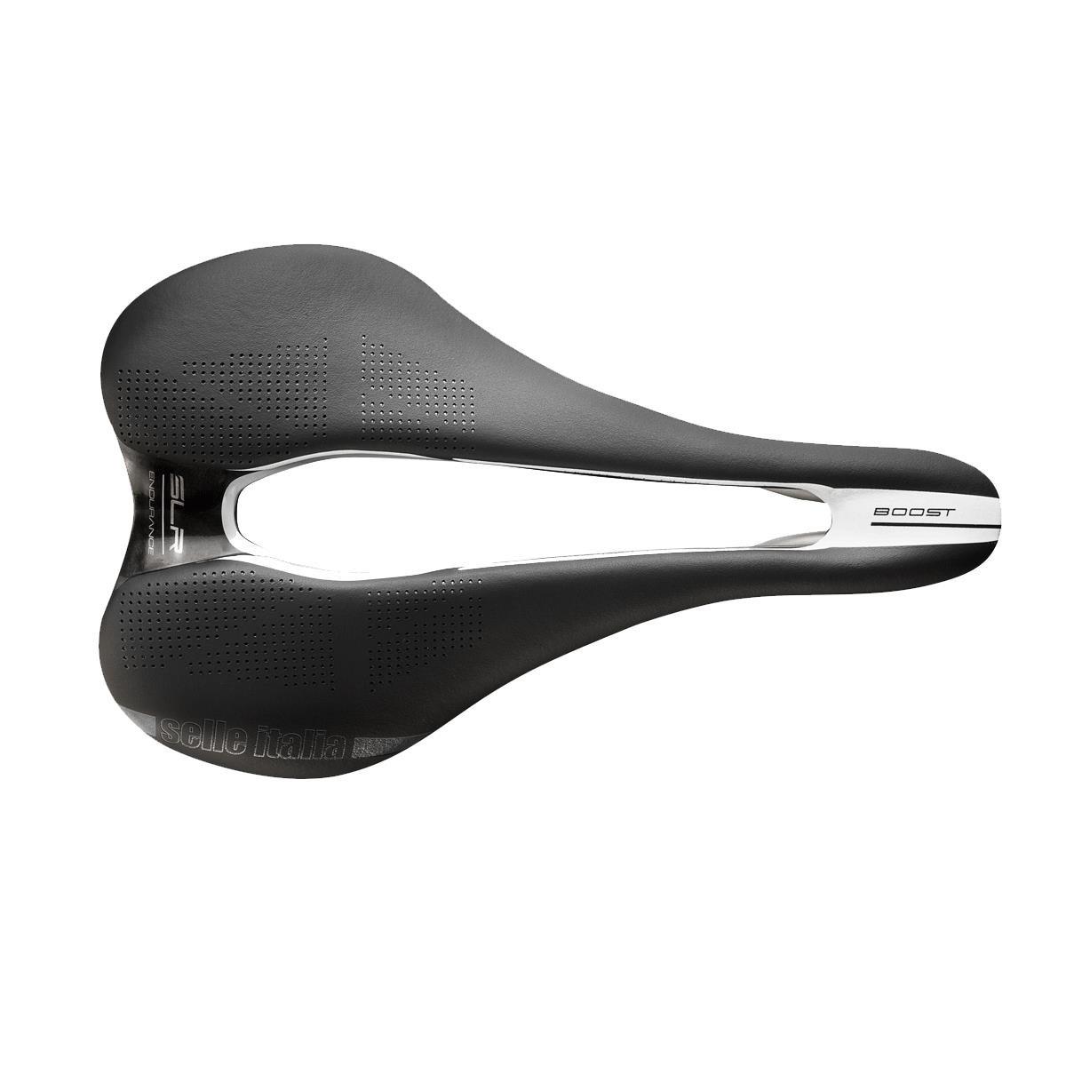 Selle Italia Men's Black Slr Boost Endurance Ti316 Superflow Saddle - S3