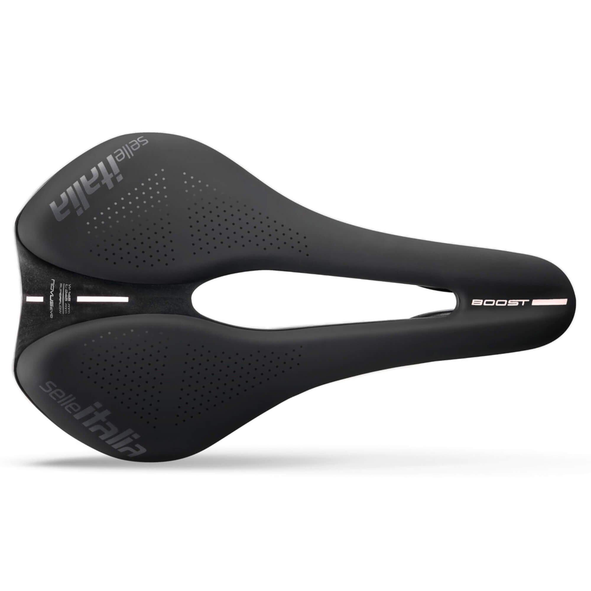Selle Italia Men's Novus Boost Evo Tm Superflow Saddle - Black - L3