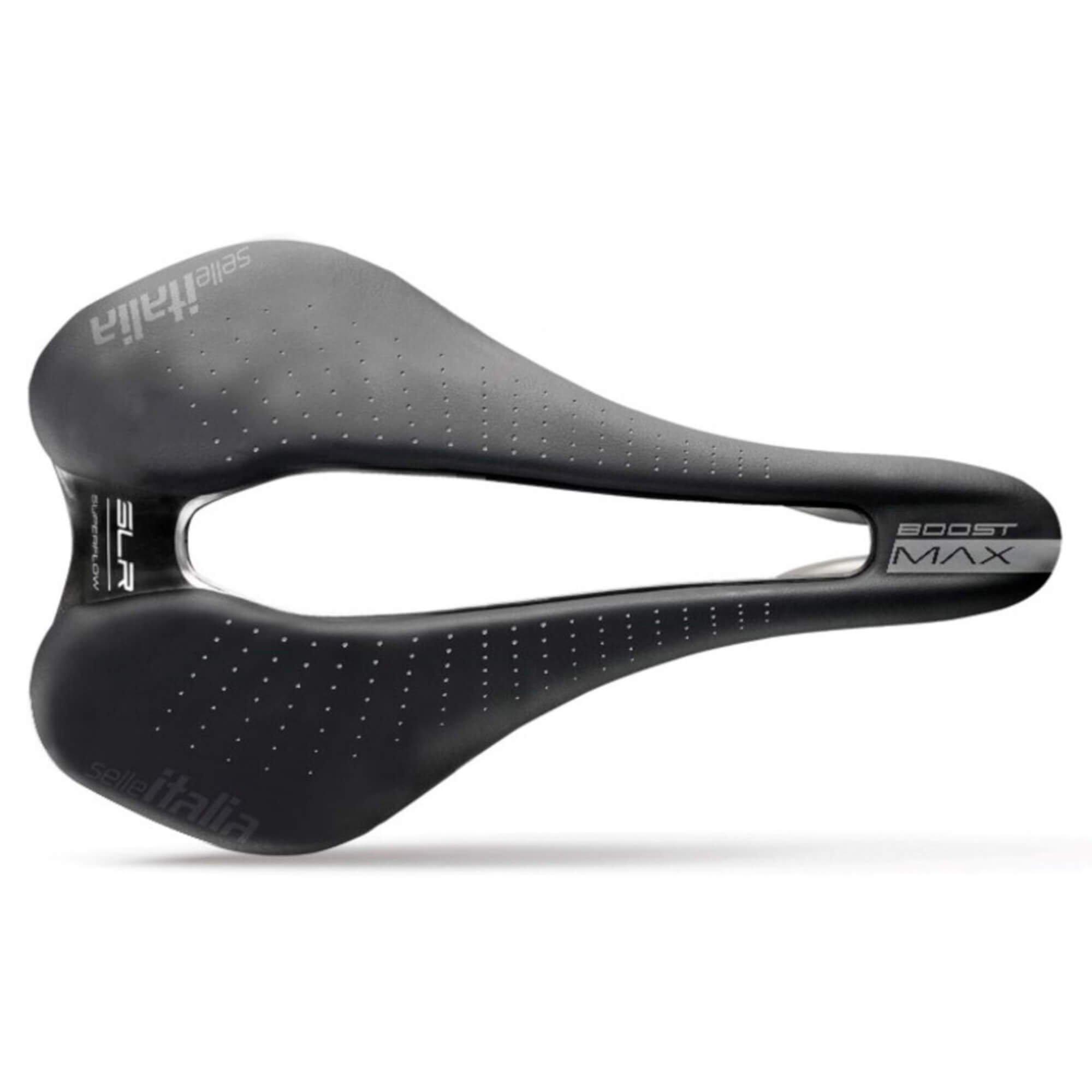 Black - Selle Italia - SLR Boost Gel TI316 Superflow Saddle - 1