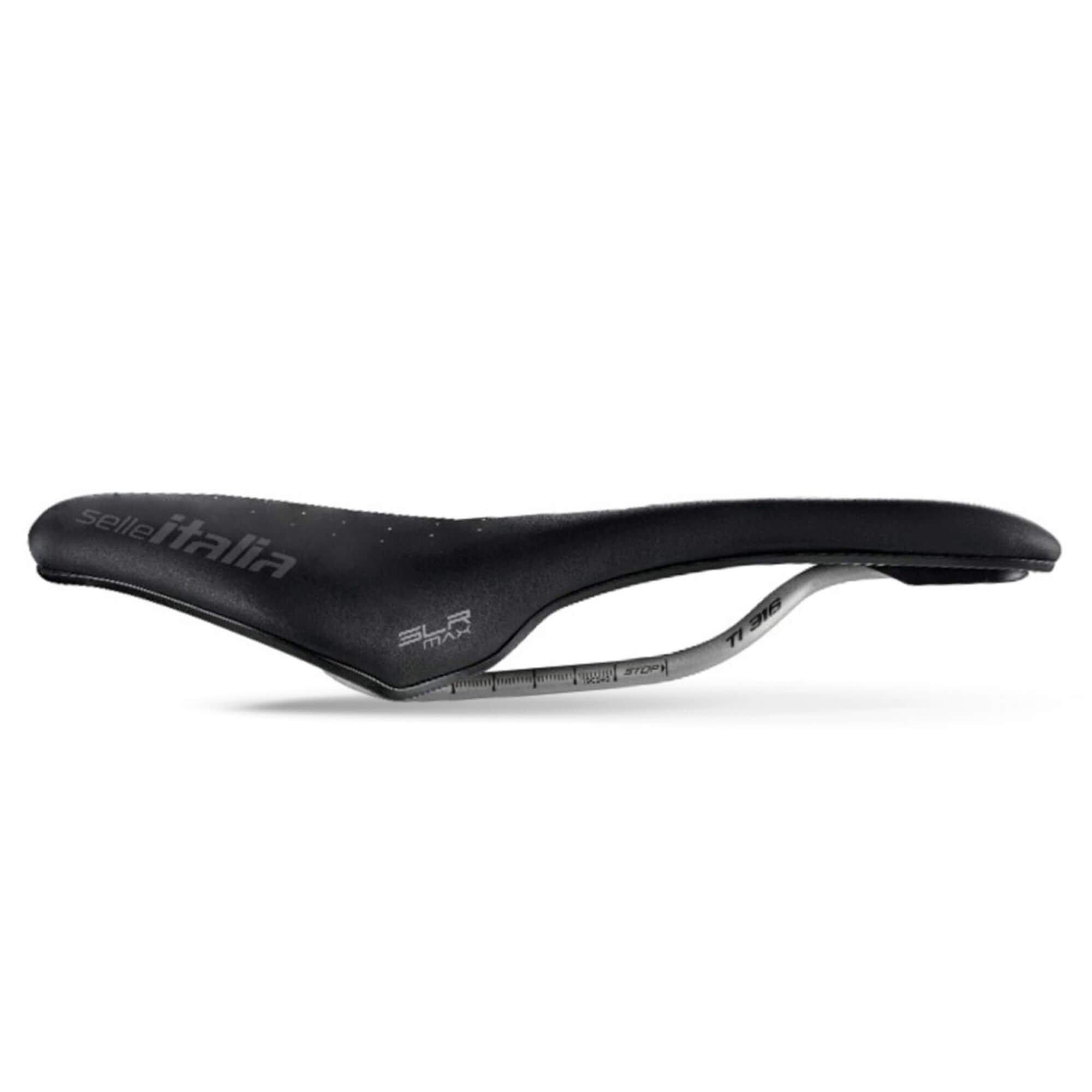 Black - Selle Italia - SLR Boost Gel TI316 Superflow Saddle - 2