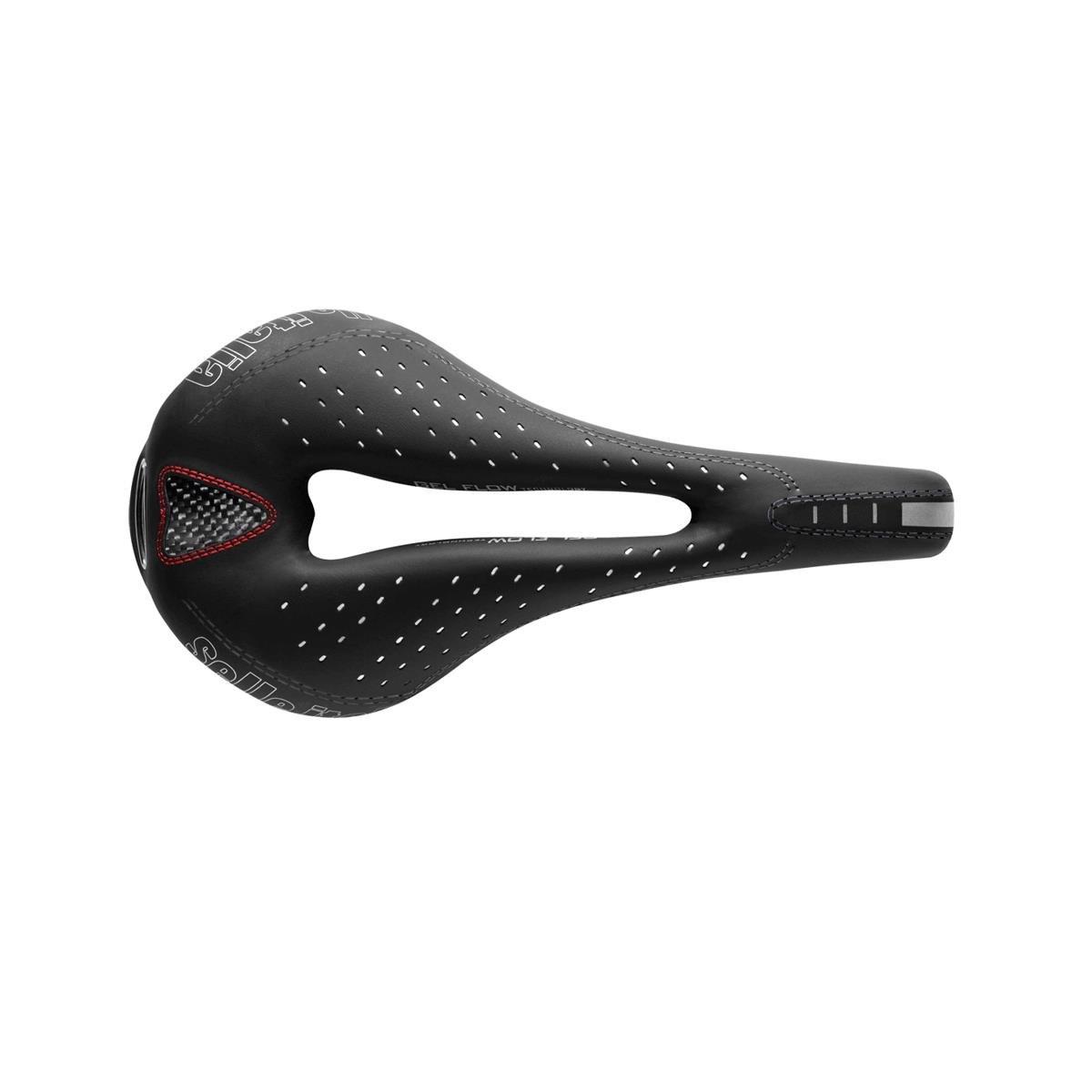 Selle Italia Men's Max Flite Gel Ti316 Superflow Saddle - Black/Black - L3