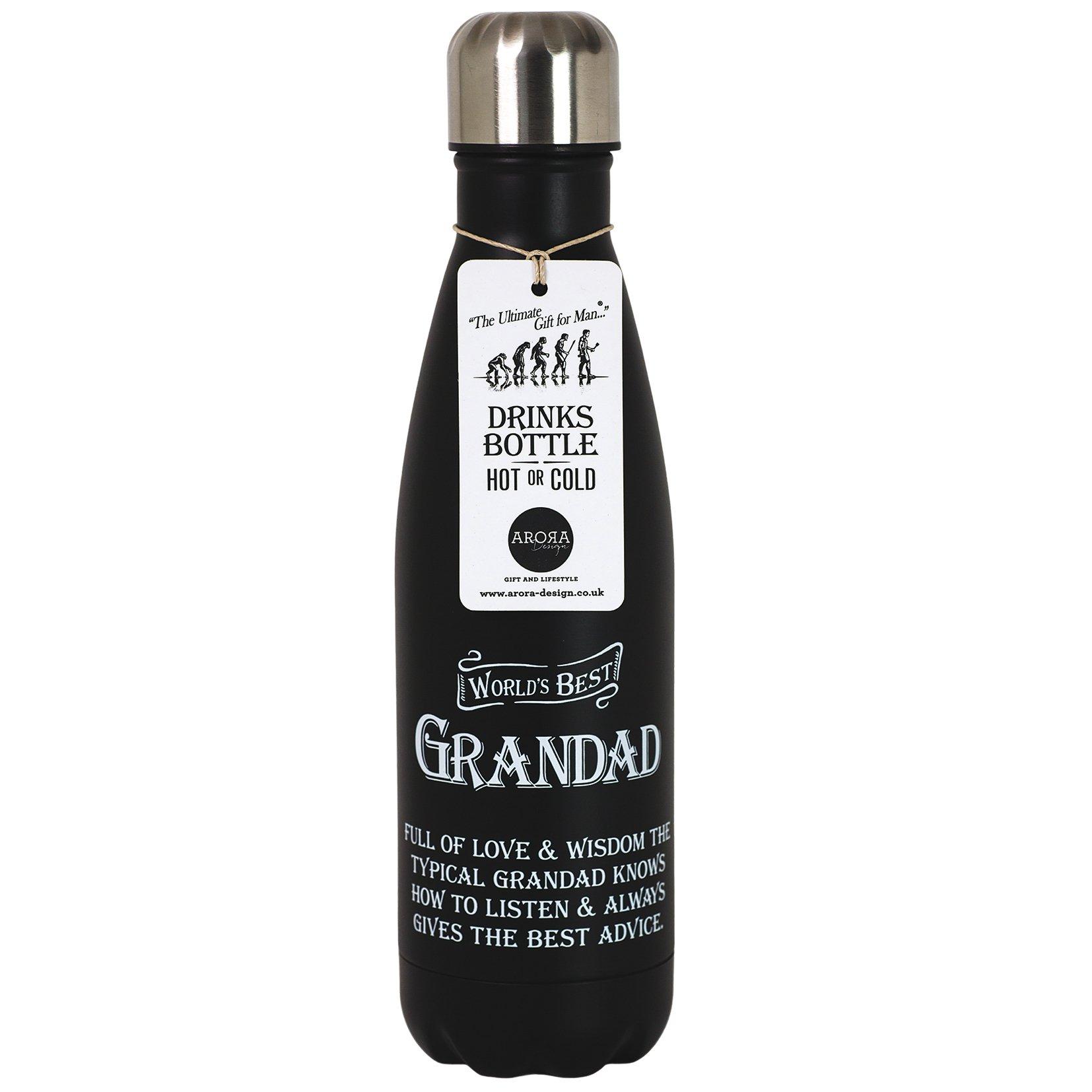 Ultimate Gift For Man 8984 - Grandad Drinks bottle