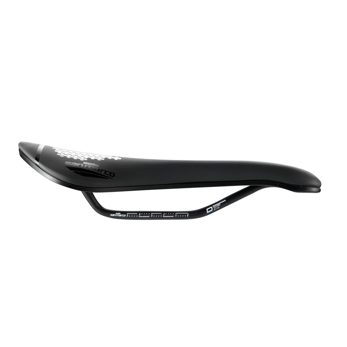 Black/Black - Selle San Marco - Aspide Short Dynamic Saddle - 2