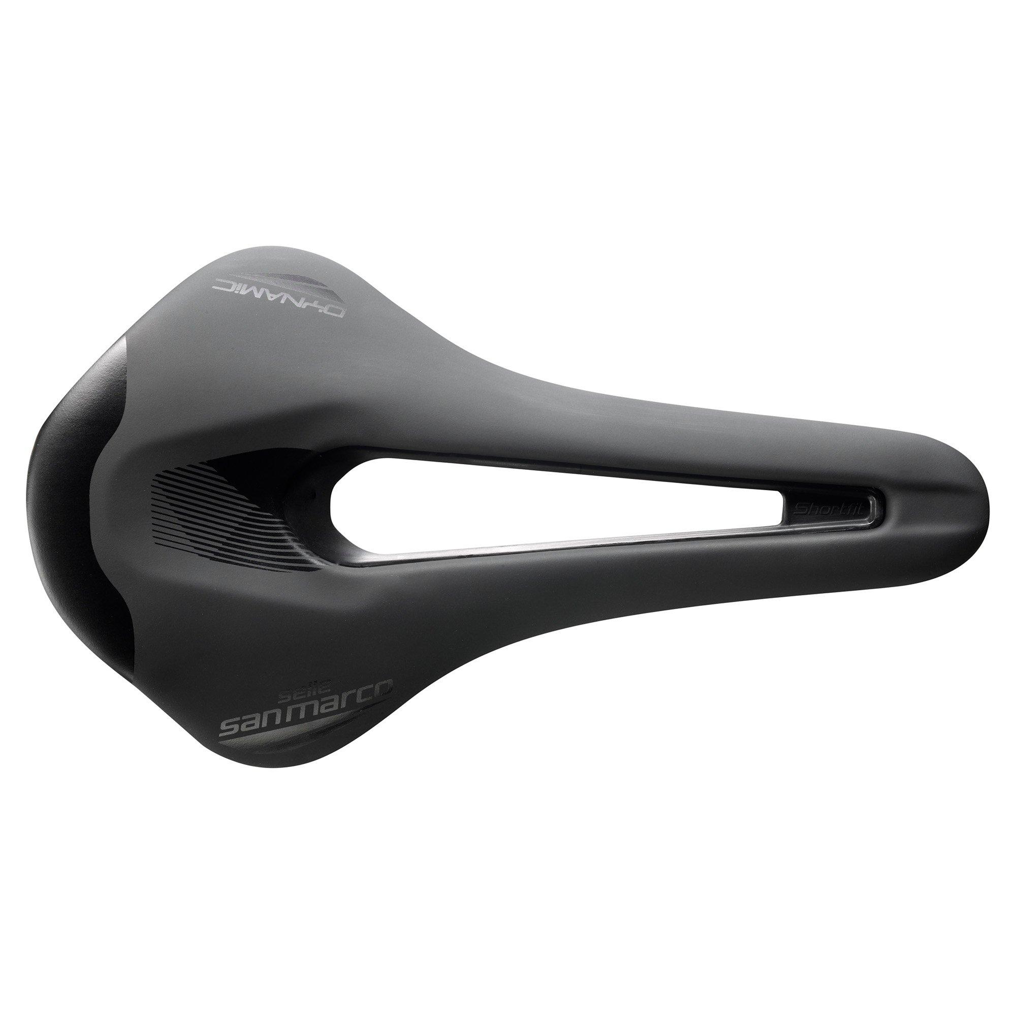 Selle San Marco  Shortfit 2.0 Dynamic Saddle - Black/Black - WIDE (L3)