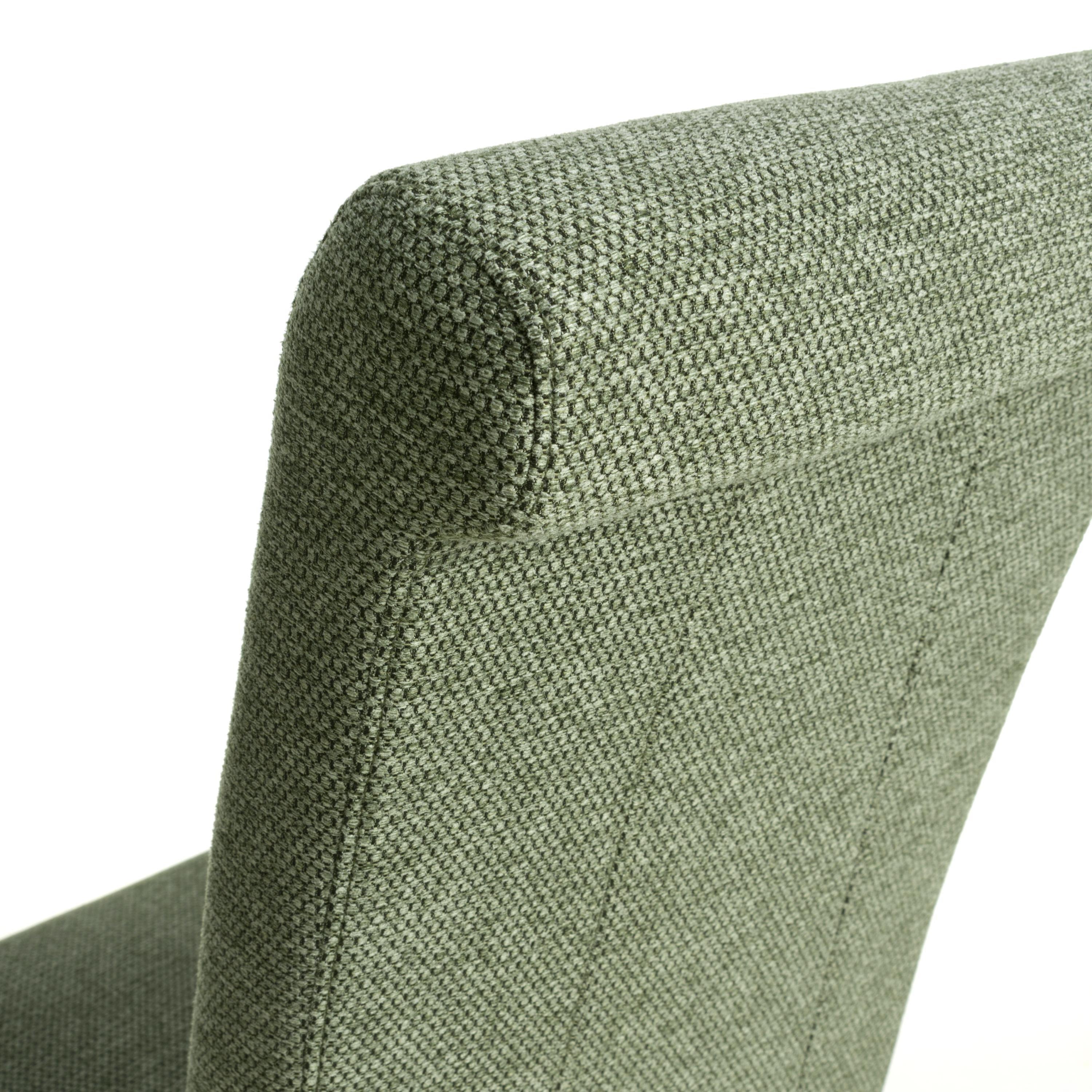 Green - Shankar - Pair of Krista Weave Green Dining Chairs - 5