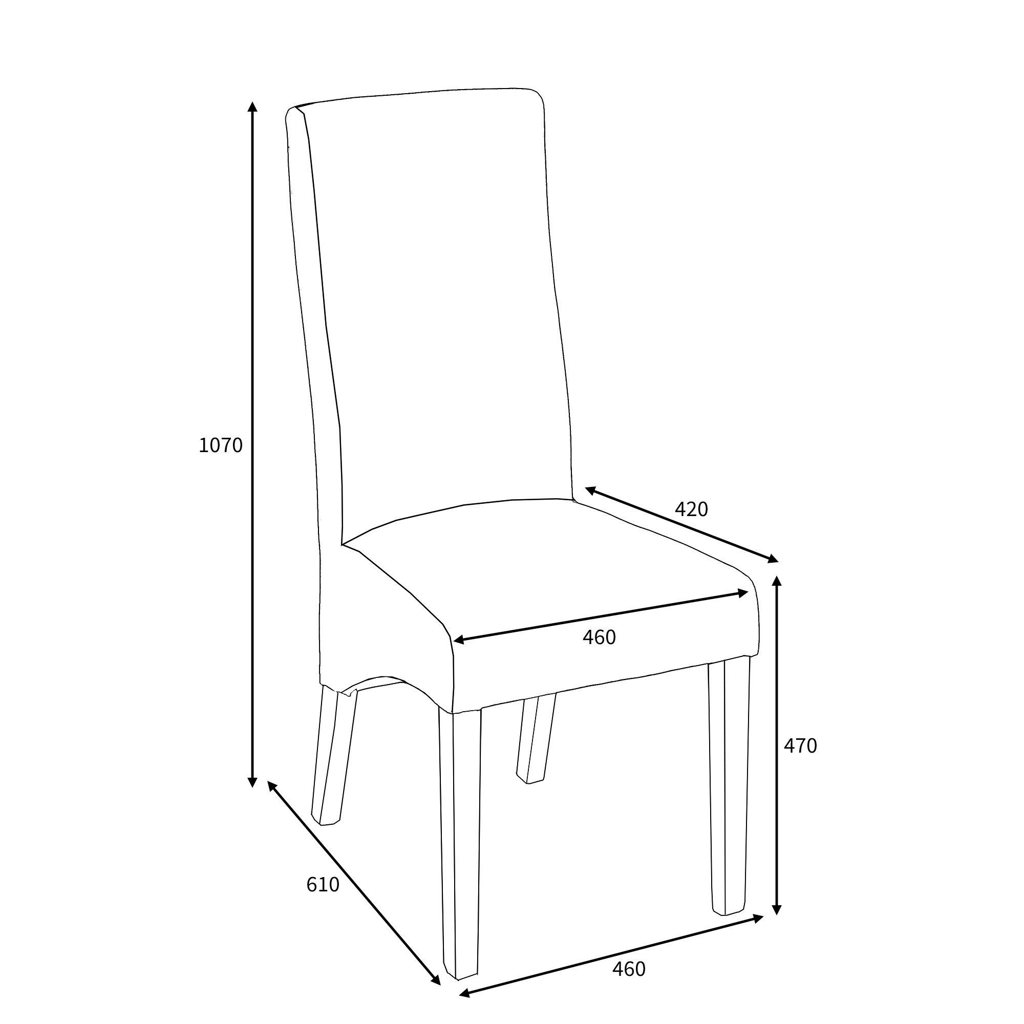 Green - Shankar - Set of 2 Baxter Weave Green Dining Chairs - 6