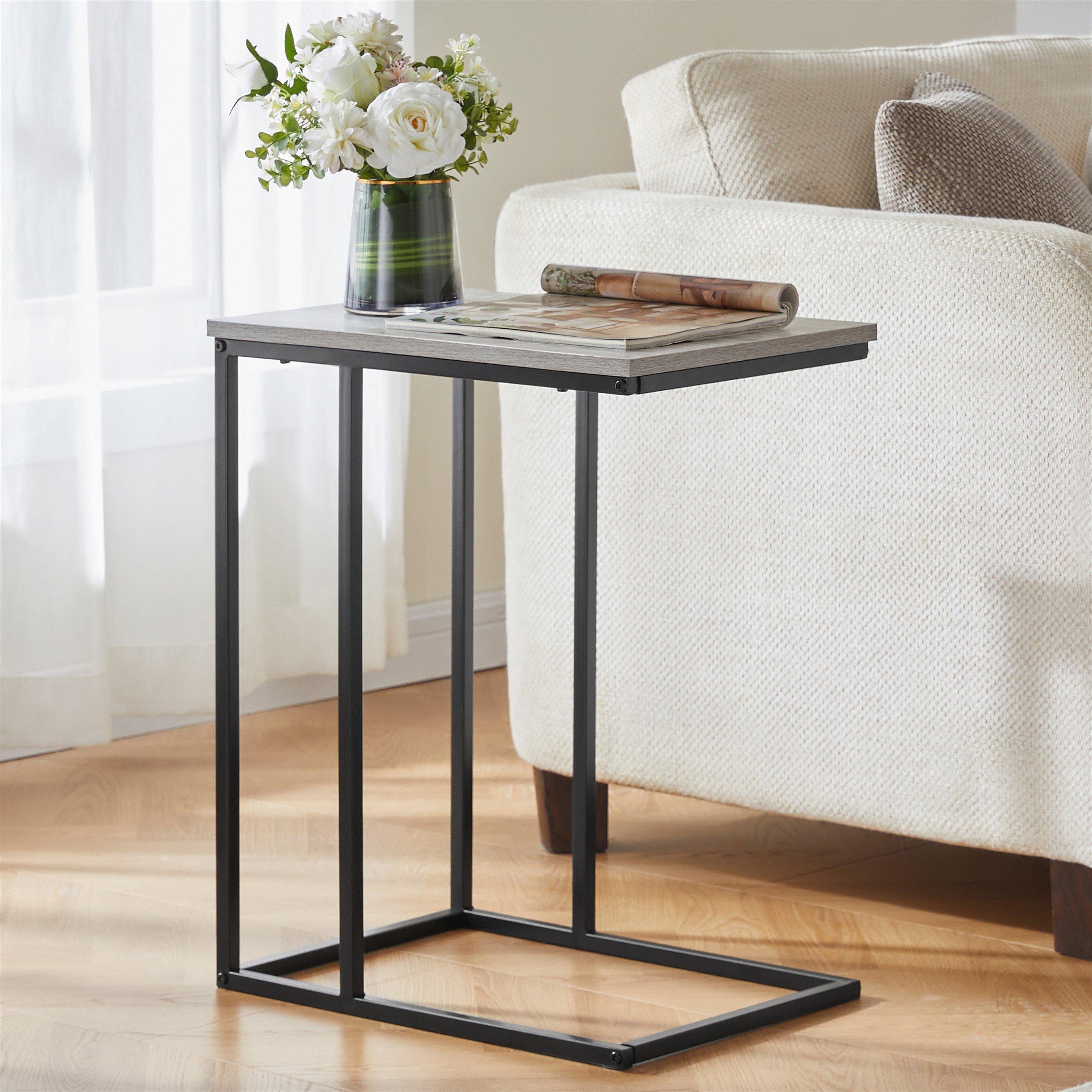 Lassic  Vida Designs Brooklyn Side Table - Grey