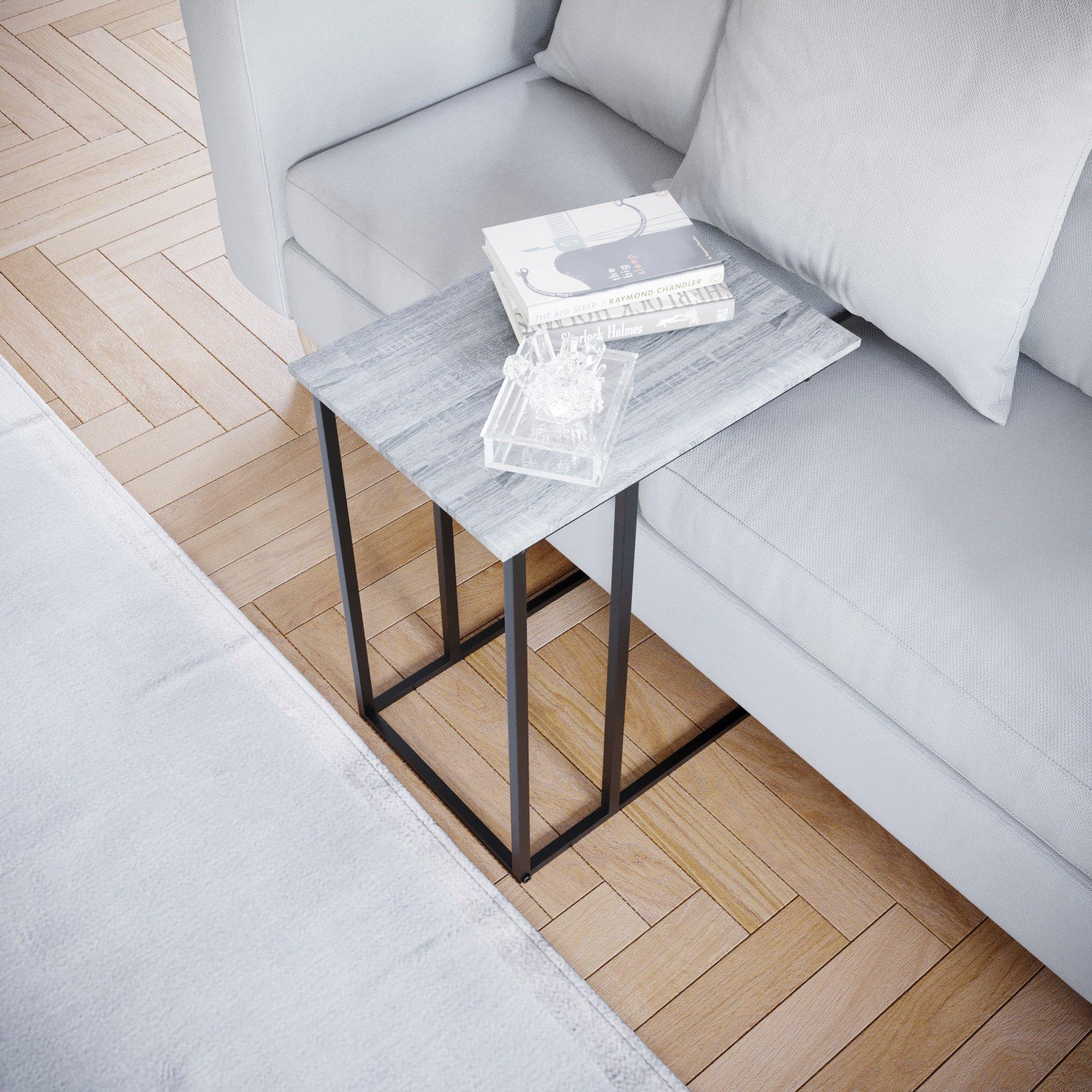 Grey - Lassic - Vida Designs Brooklyn Side Table - 4