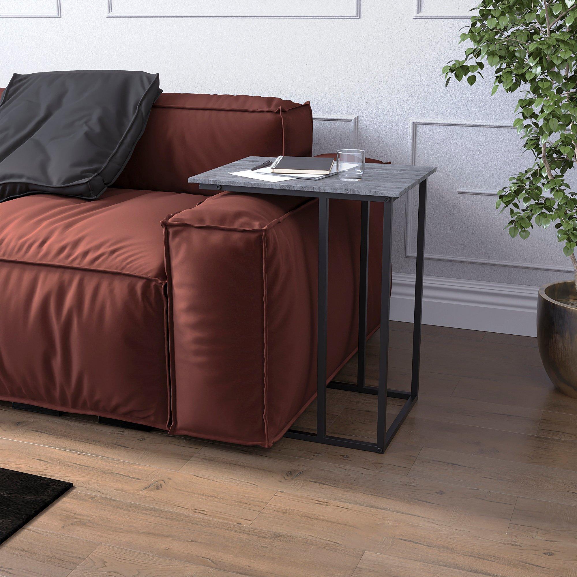 Grey - Lassic - Vida Designs Brooklyn Side Table - 6