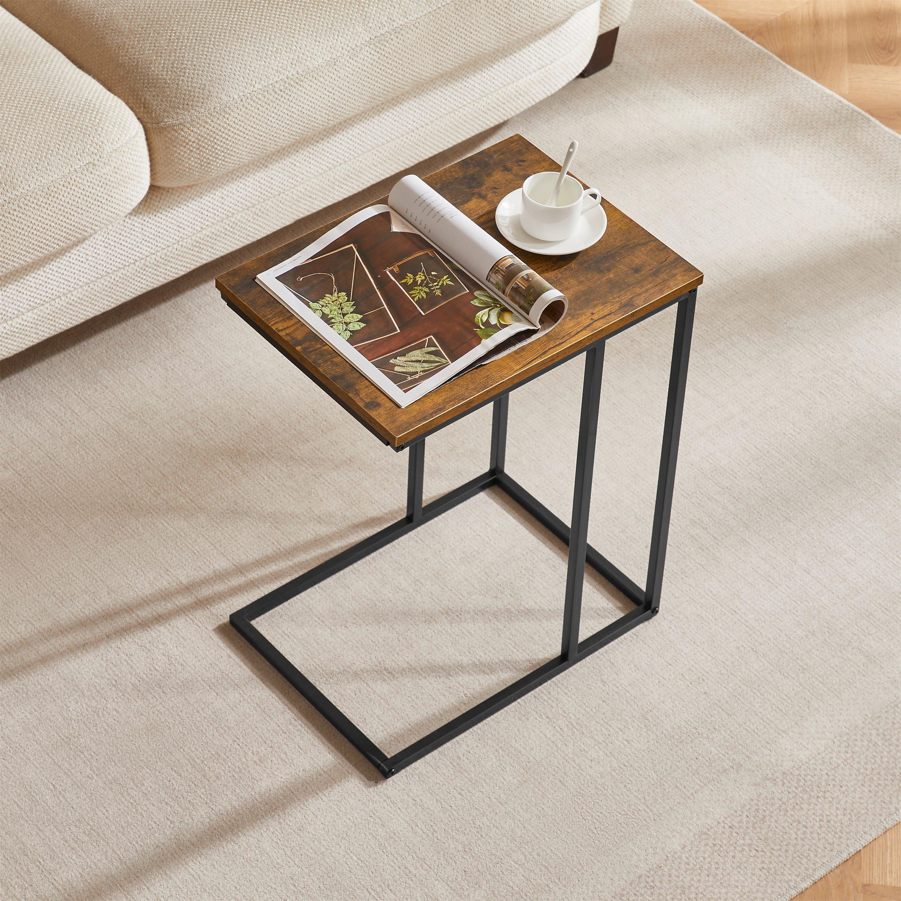 Dark Wood - Lassic - Vida Designs Brooklyn Side Table - 4
