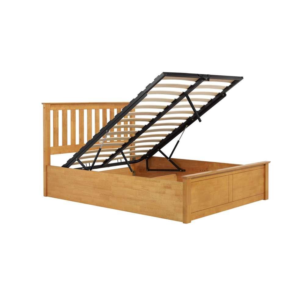 Oak-Effect - Birlea - Phoenix Ottoman Bed - 11