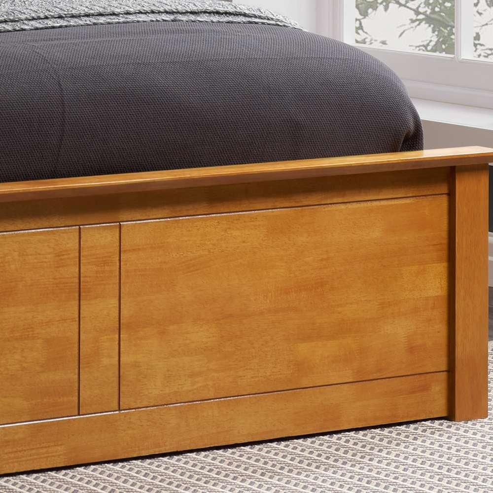 Oak-Effect - Birlea - Phoenix Ottoman Bed - 5