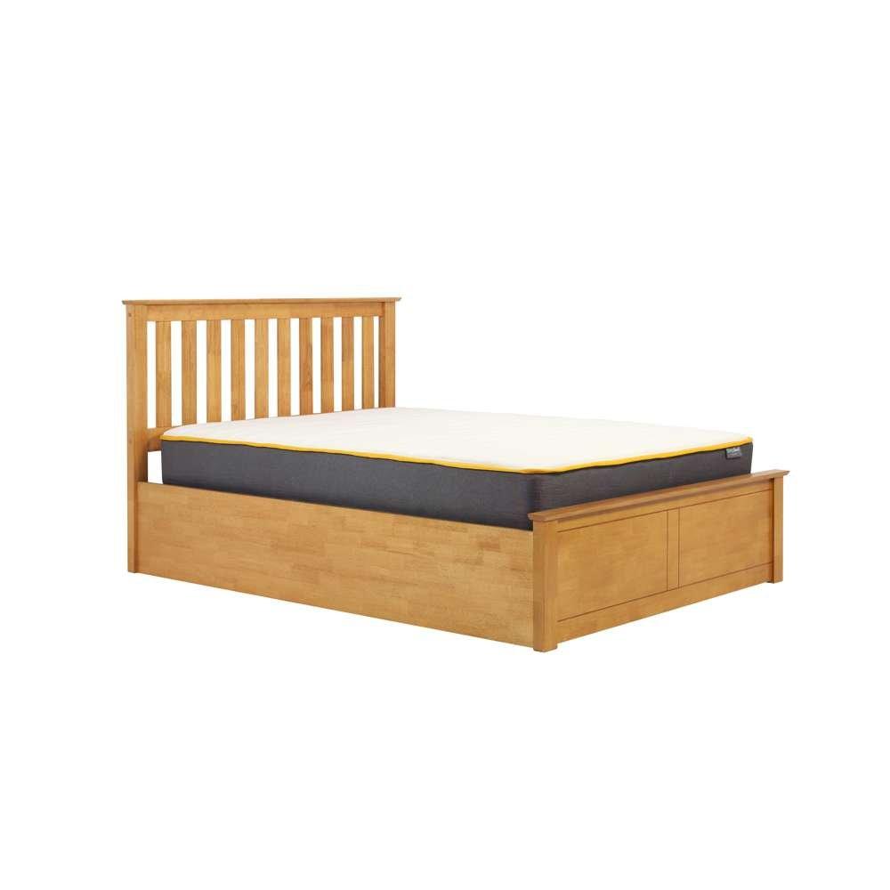 Oak-Effect - Birlea - Phoenix Ottoman Bed - 9