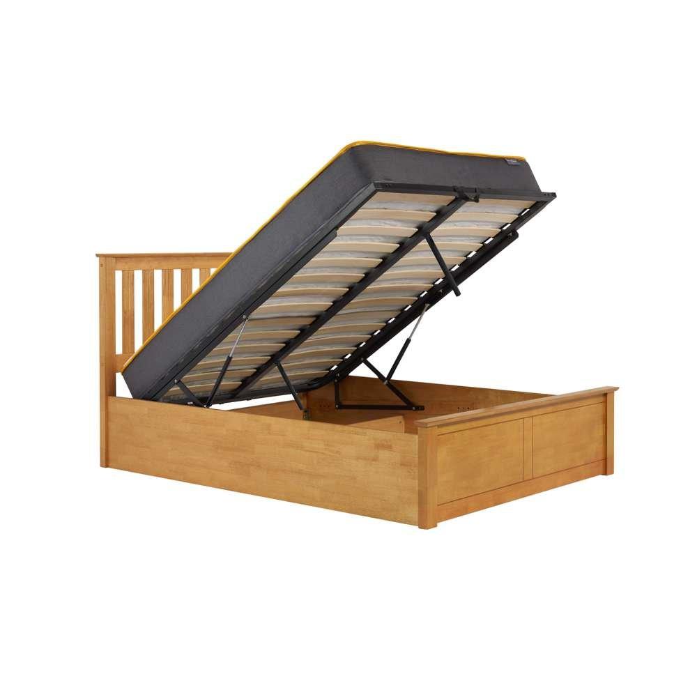 Oak-Effect - Birlea - Phoenix Ottoman Bed - 10