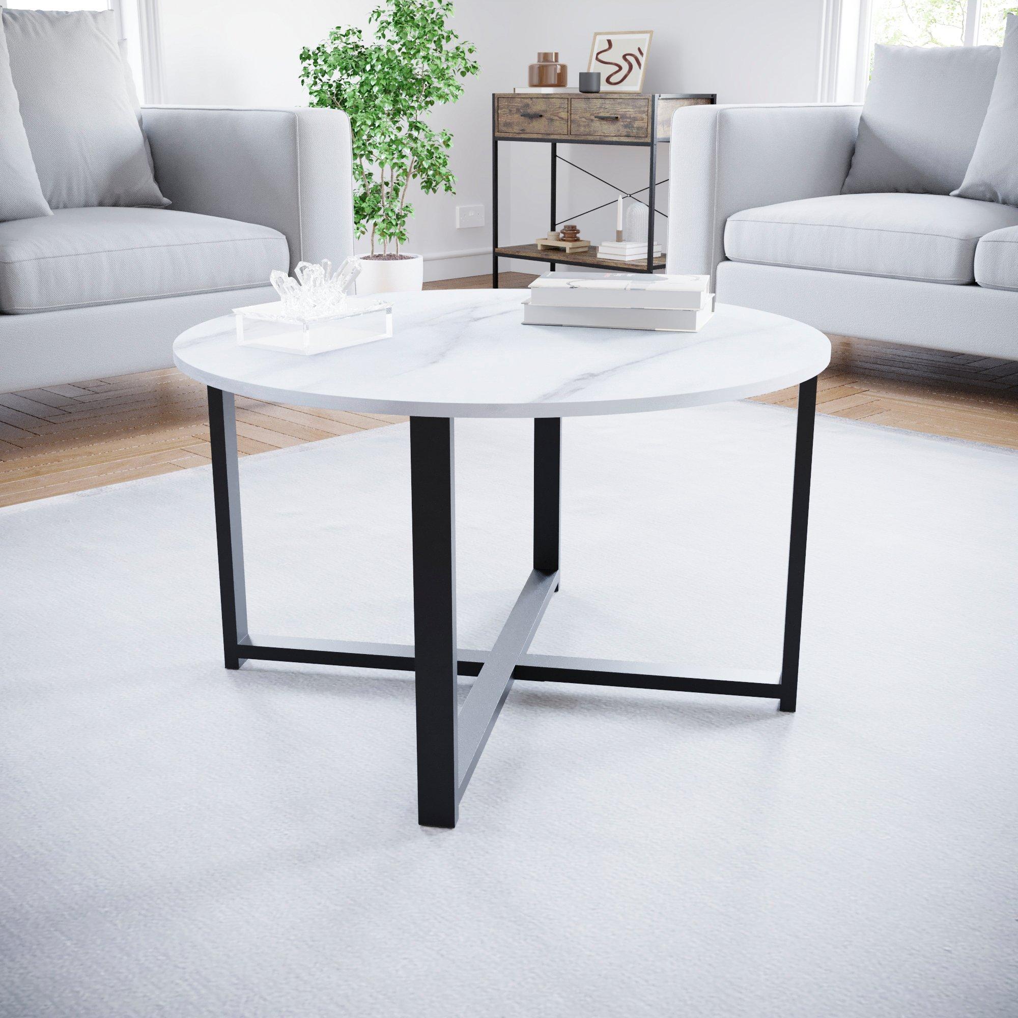 Vida Designs Brooklyn Round Coffee Table