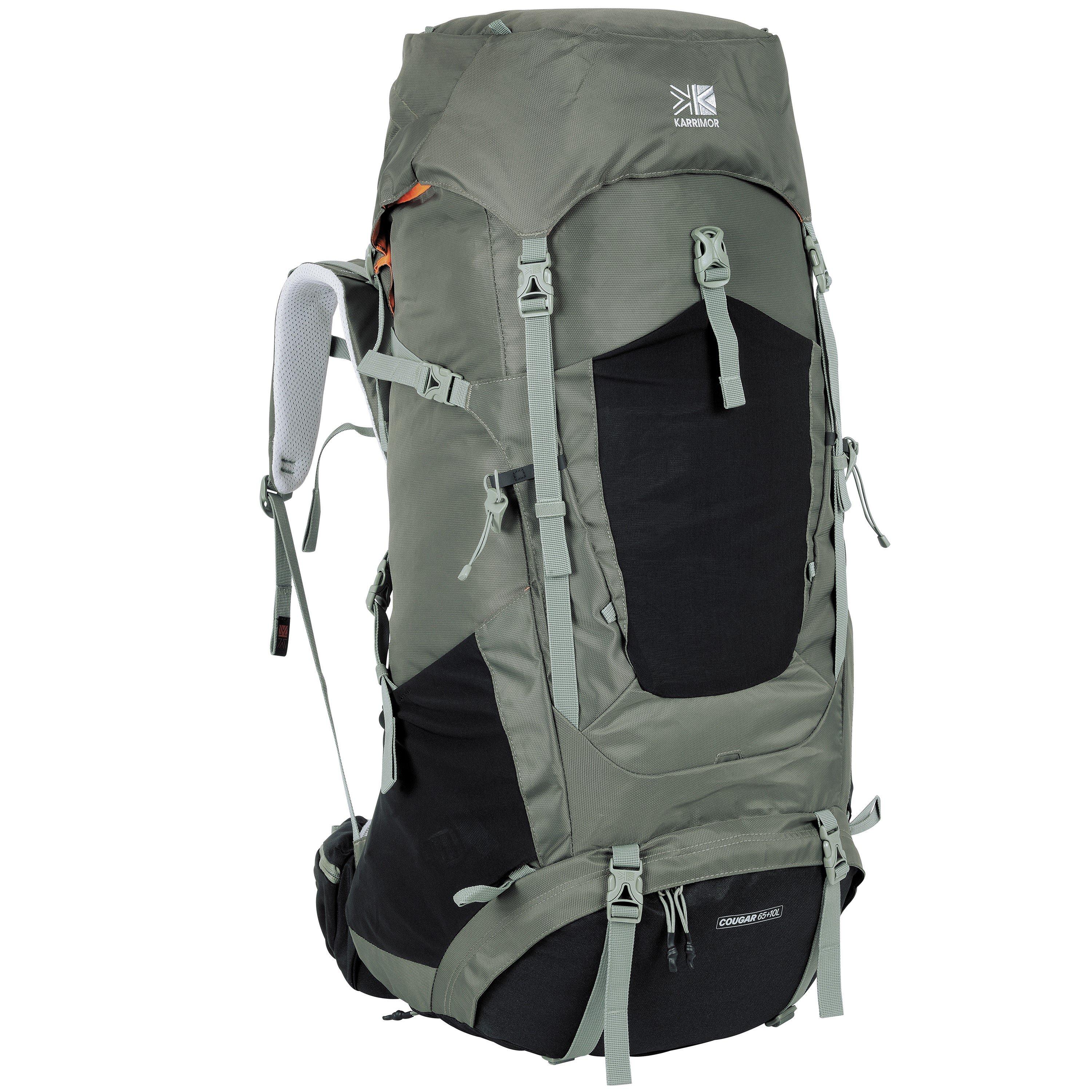 Khaki - Karrimor - Cougar65+10L Rucksack - 1