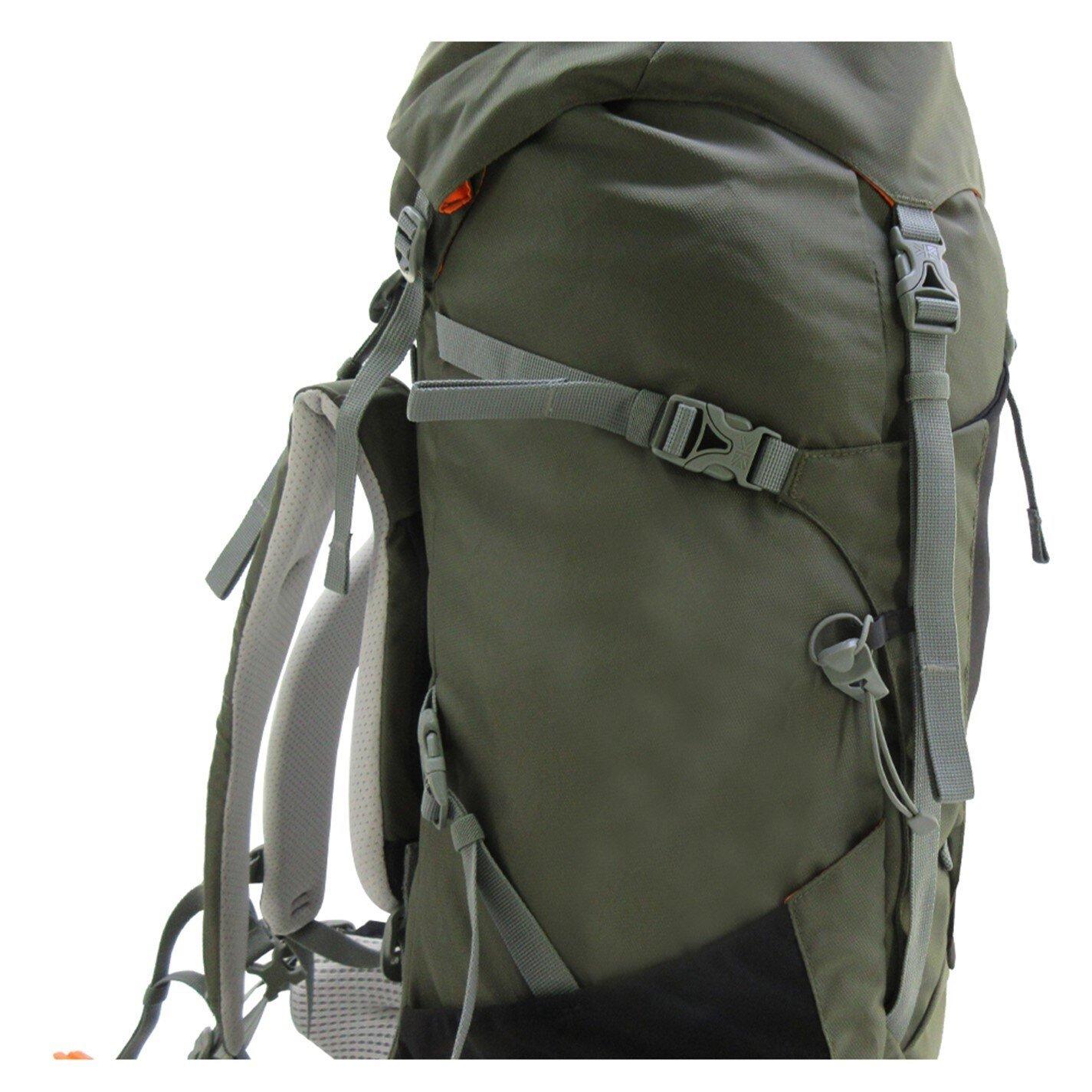 Khaki - Karrimor - Cougar65+10L Rucksack - 6