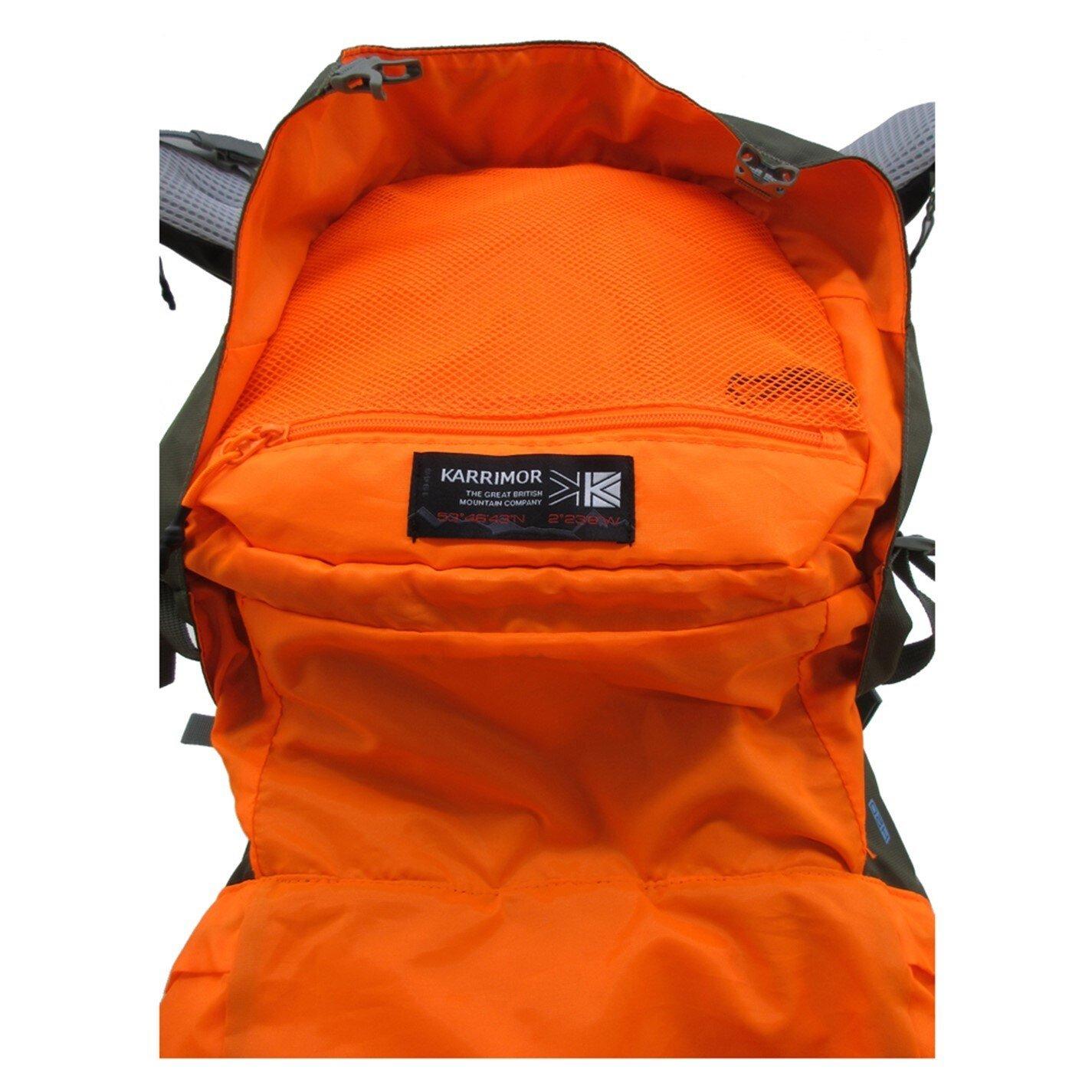 Khaki - Karrimor - Cougar65+10L Rucksack - 7