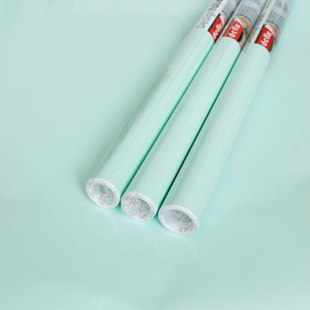 Mint Green - D C Fix - dc fix Glossy Mint Self Adhesive Vinyl Pack 3 - 1