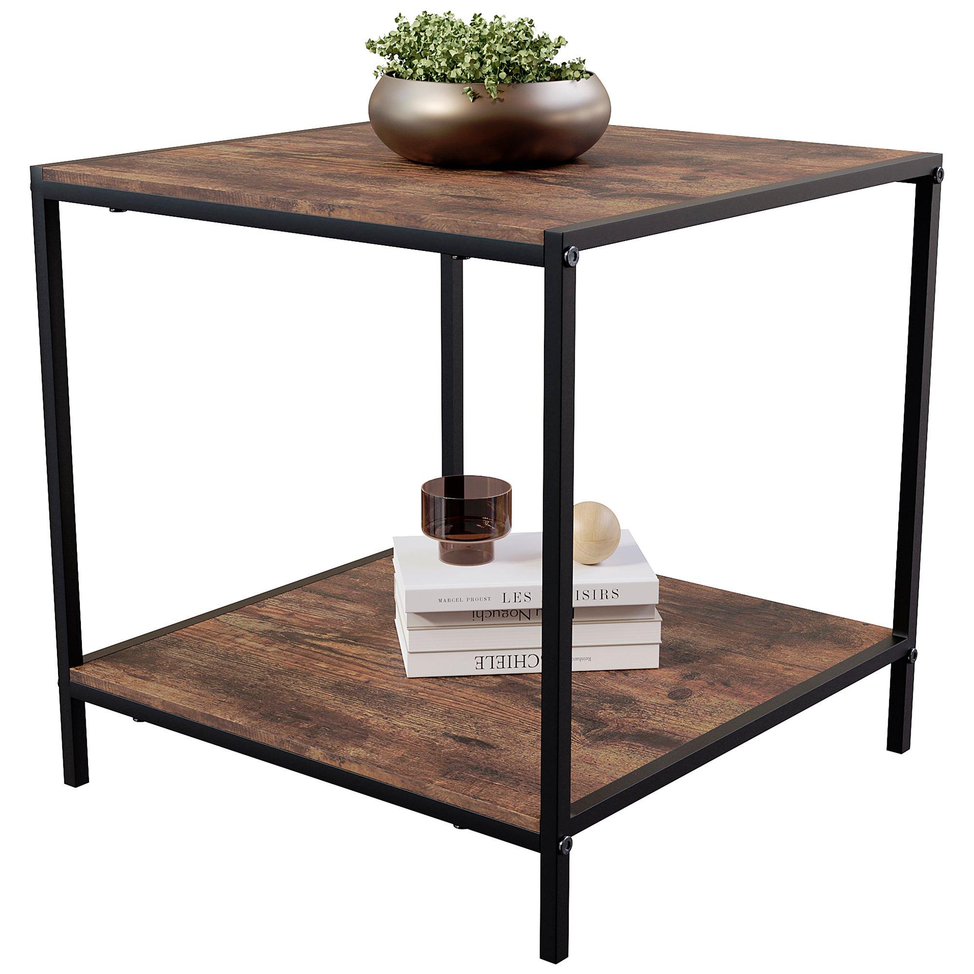 Dark Wood - Lassic - Vida Designs Brooklyn End Table - 7