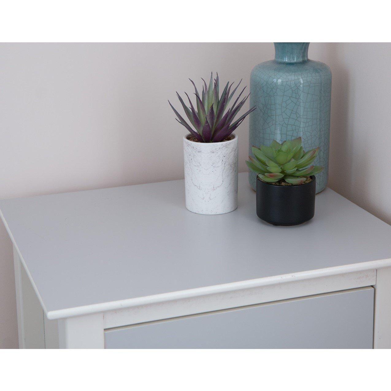 Light Grey - D C Fix - dc fix Matt Light Grey Self Adhesive Vinyl Pack 3 - 3