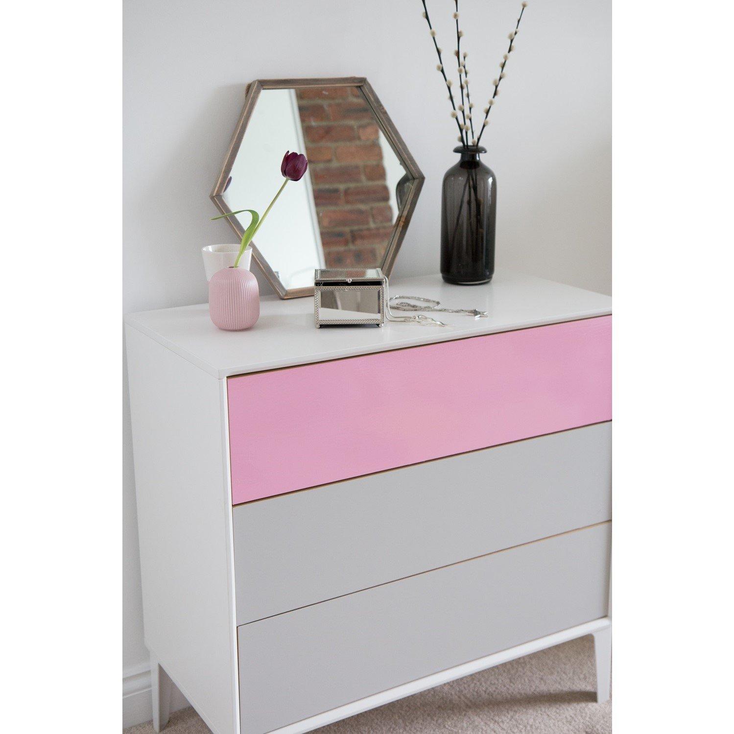 Light Grey - D C Fix - dc fix Matt Light Grey Self Adhesive Vinyl Pack 3 - 5