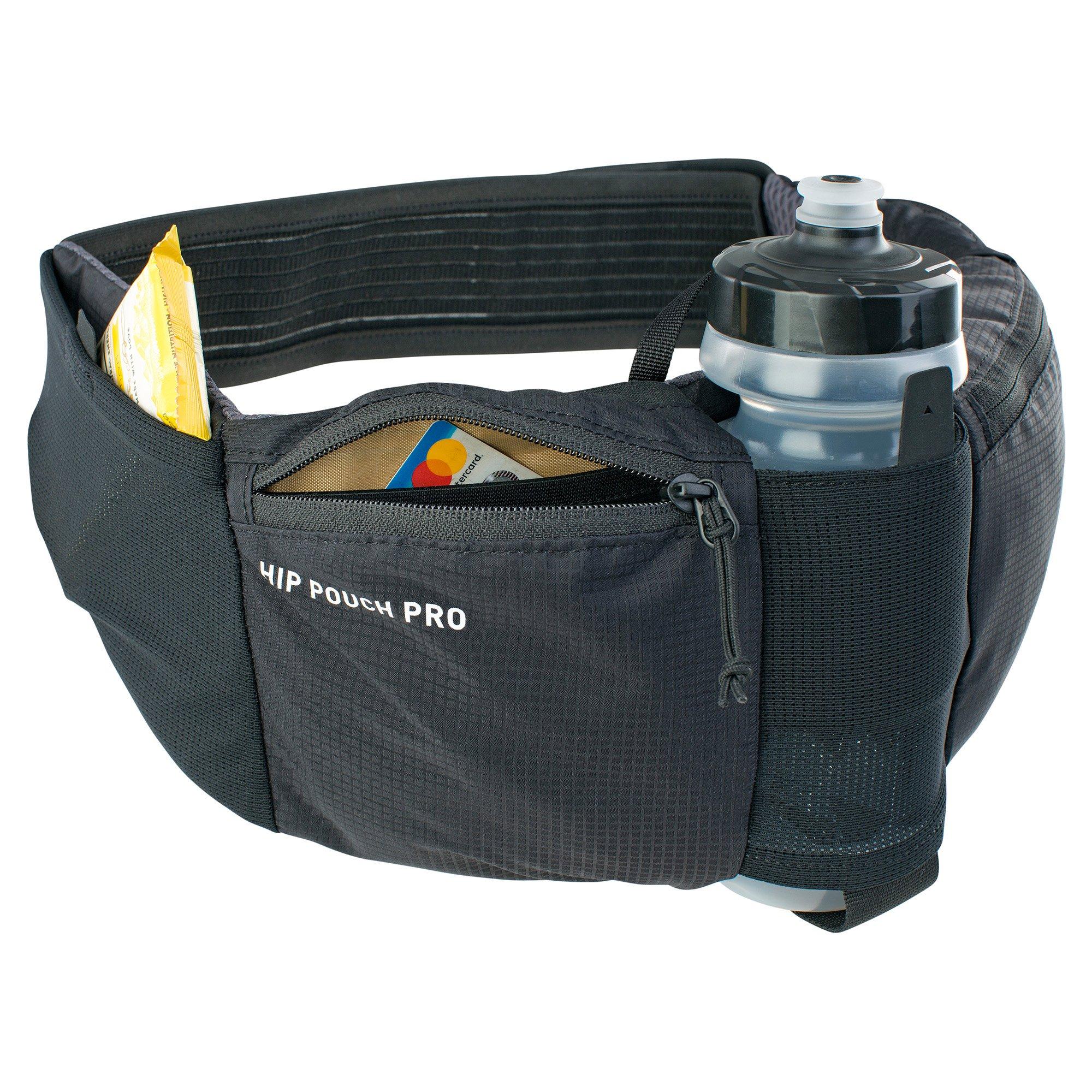 Black - Evoc - Hip Pouch Pro + Bottle - 3