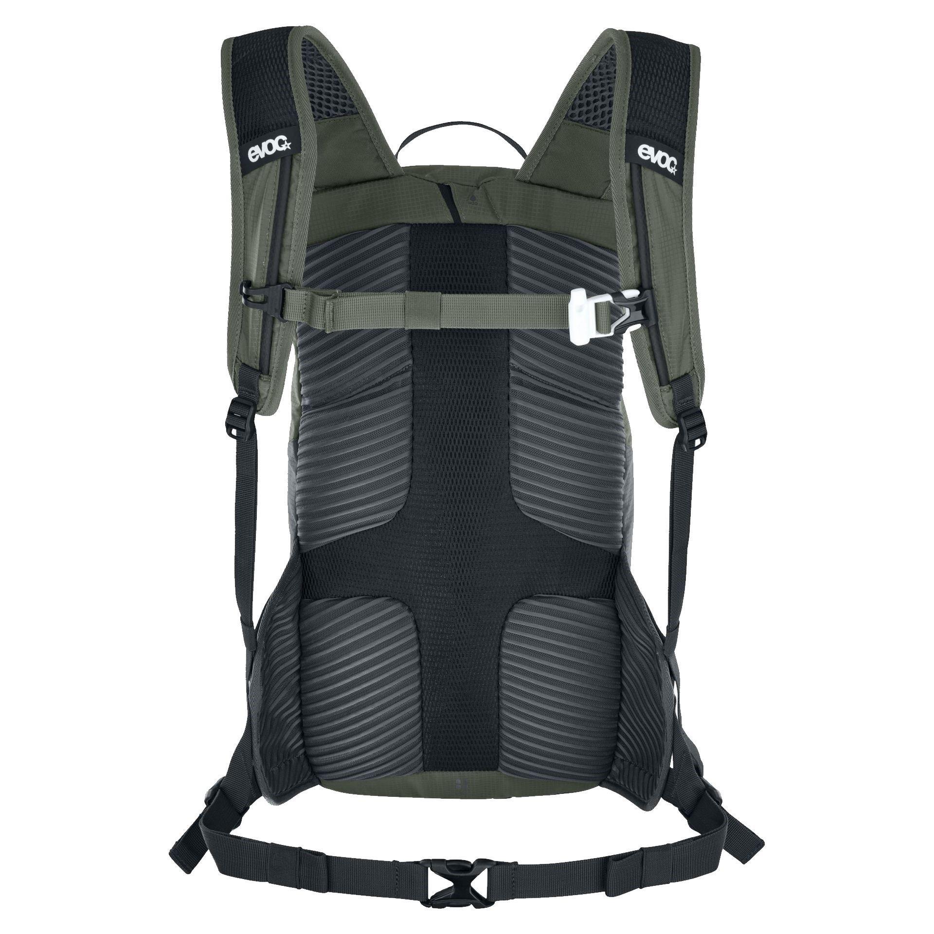Dark Olive/Blac - Evoc - Ride Hydration Backpack 12L + 2L Bladder - 2