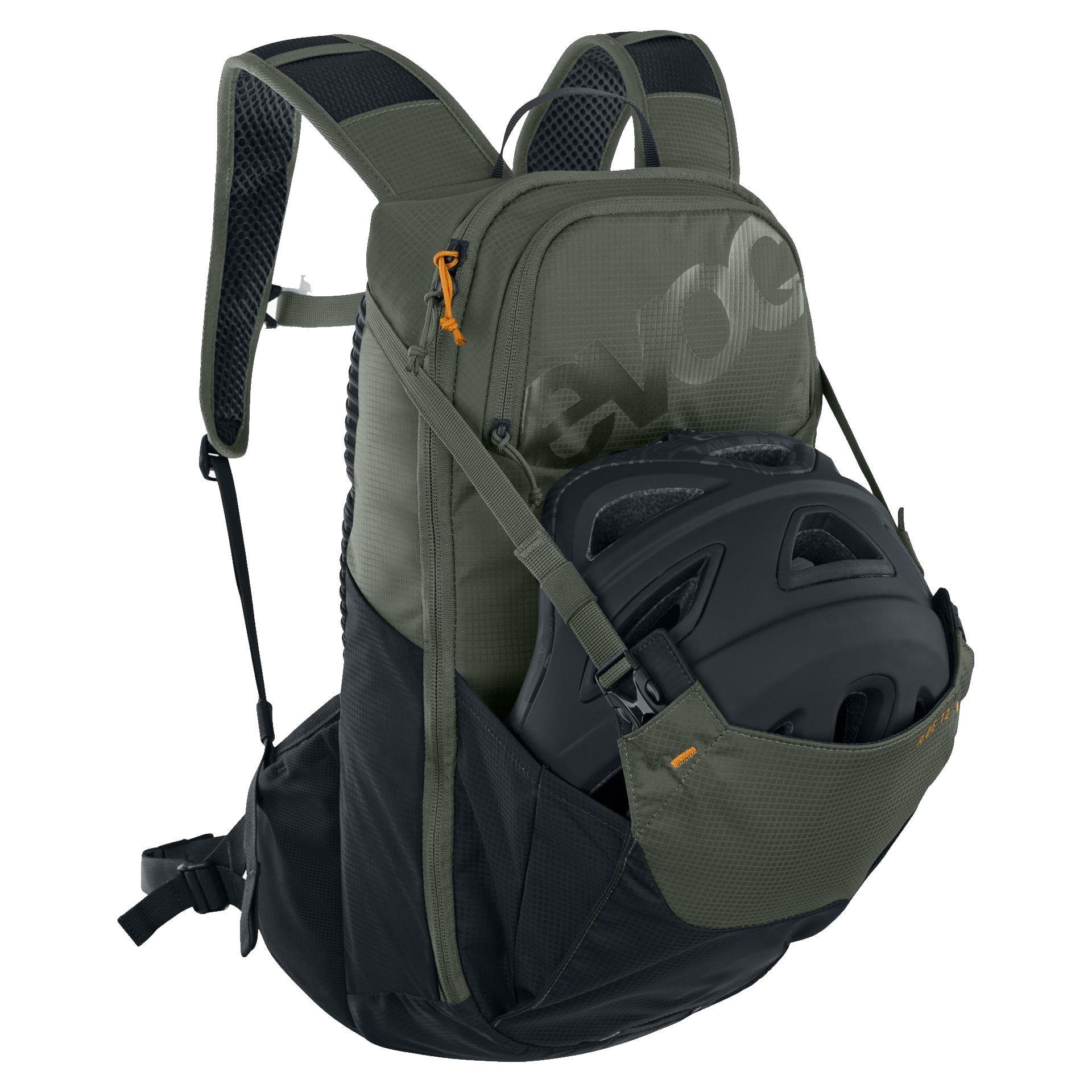 Dark Olive/Blac - Evoc - Ride Hydration Backpack 12L + 2L Bladder - 5