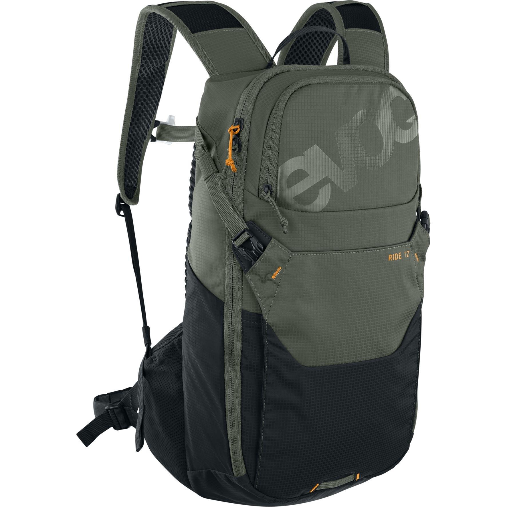 Dark Olive/Blac - Evoc - Ride Performance Backpack 12L - 1