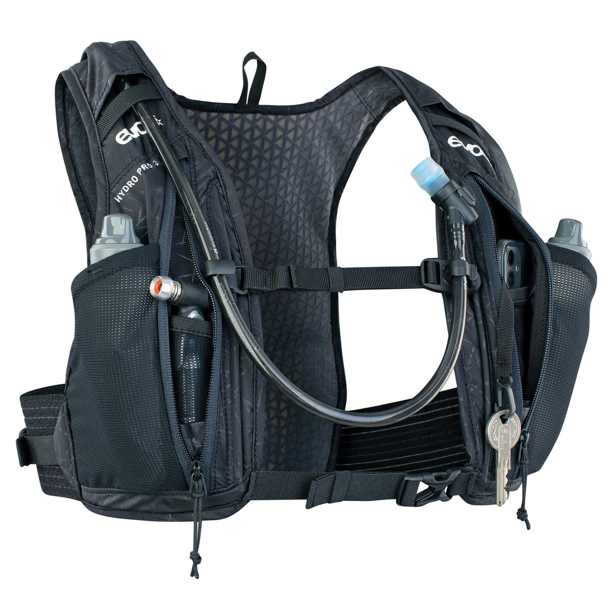 Black - Evoc - Hydro Pro 3L Hydration Pack + 1.5L Bladder - 5