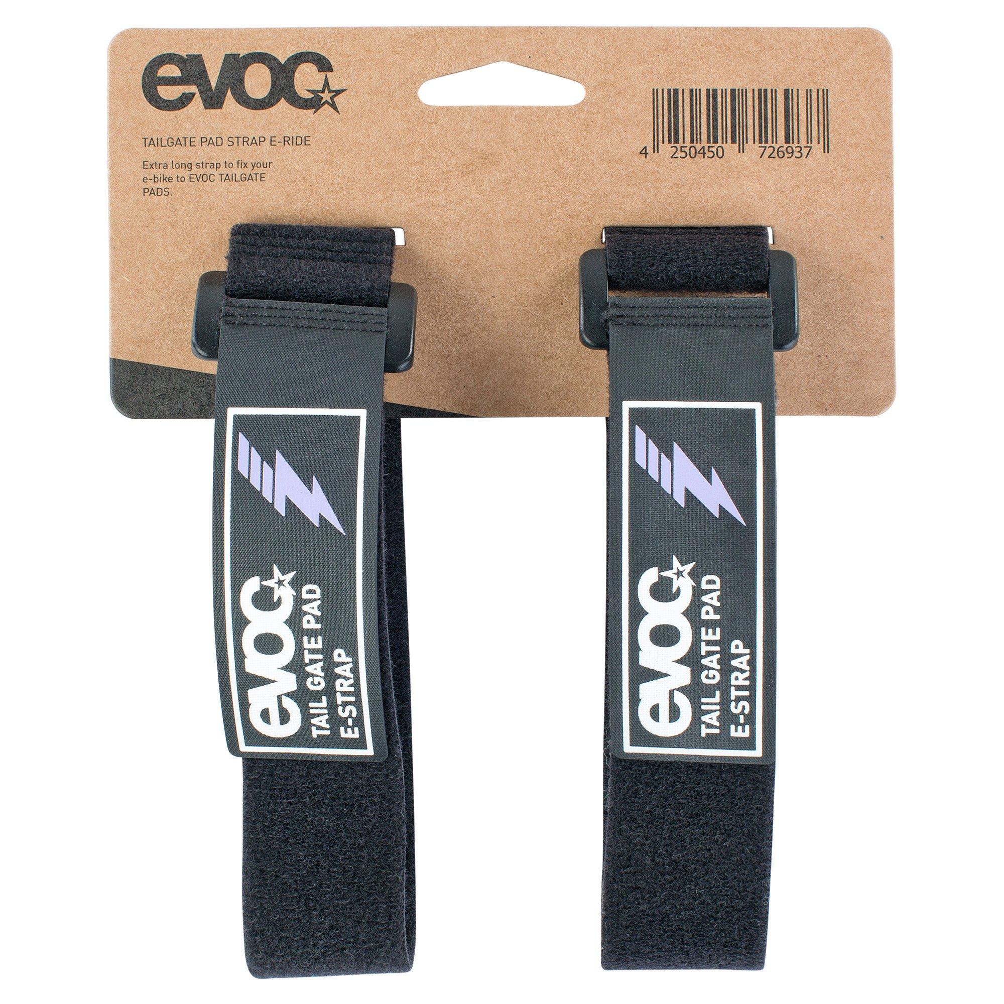 Black - Evoc - Tailgate Pad Strap (2Pcs) - 2