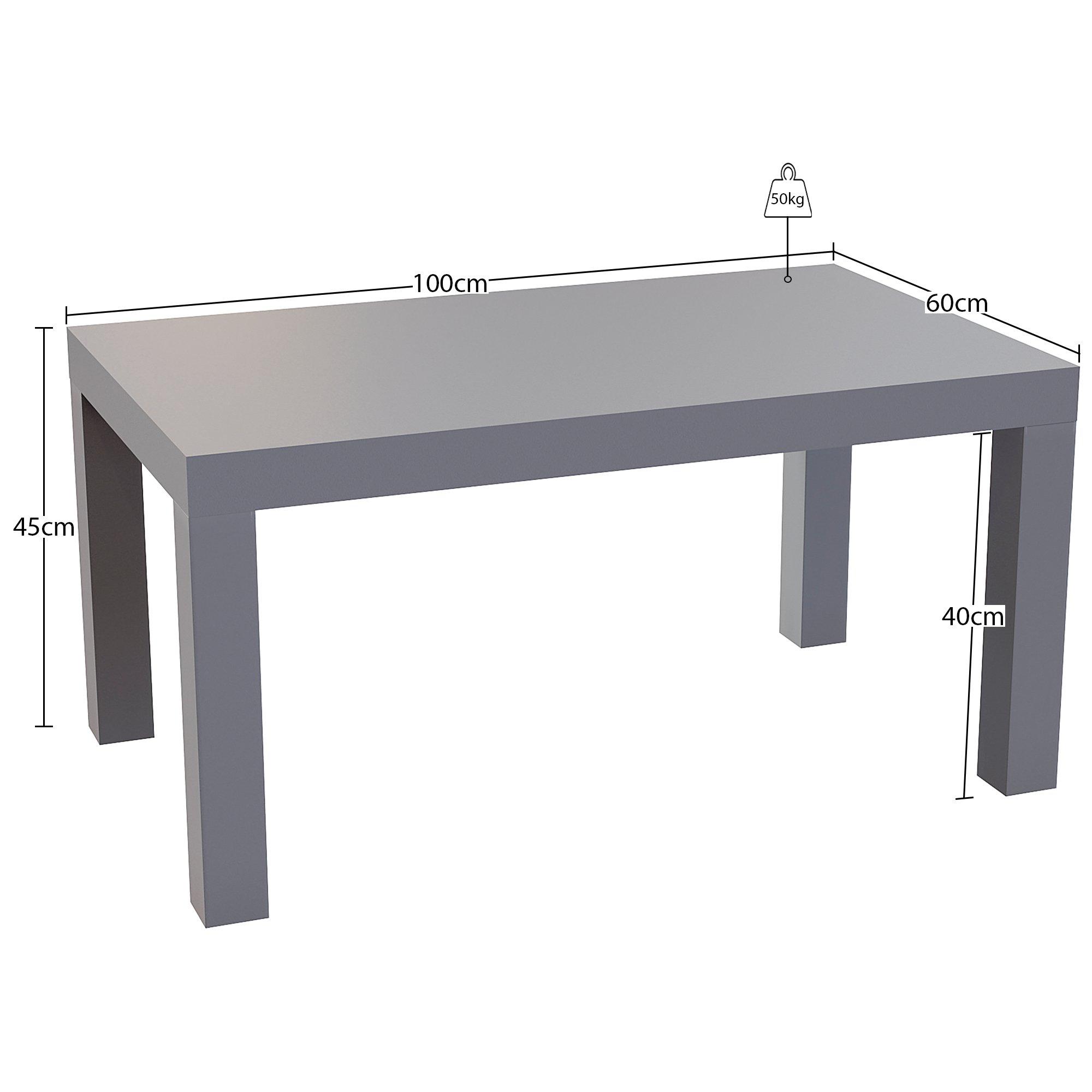 Grey - Lassic - Vida Designs Beeston Coffee Table - 2