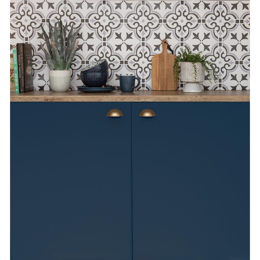 Midnight Navy - D C Fix - dc fix Matt Midght Navy Self Adhesive Vinyl Pack 3 - 4